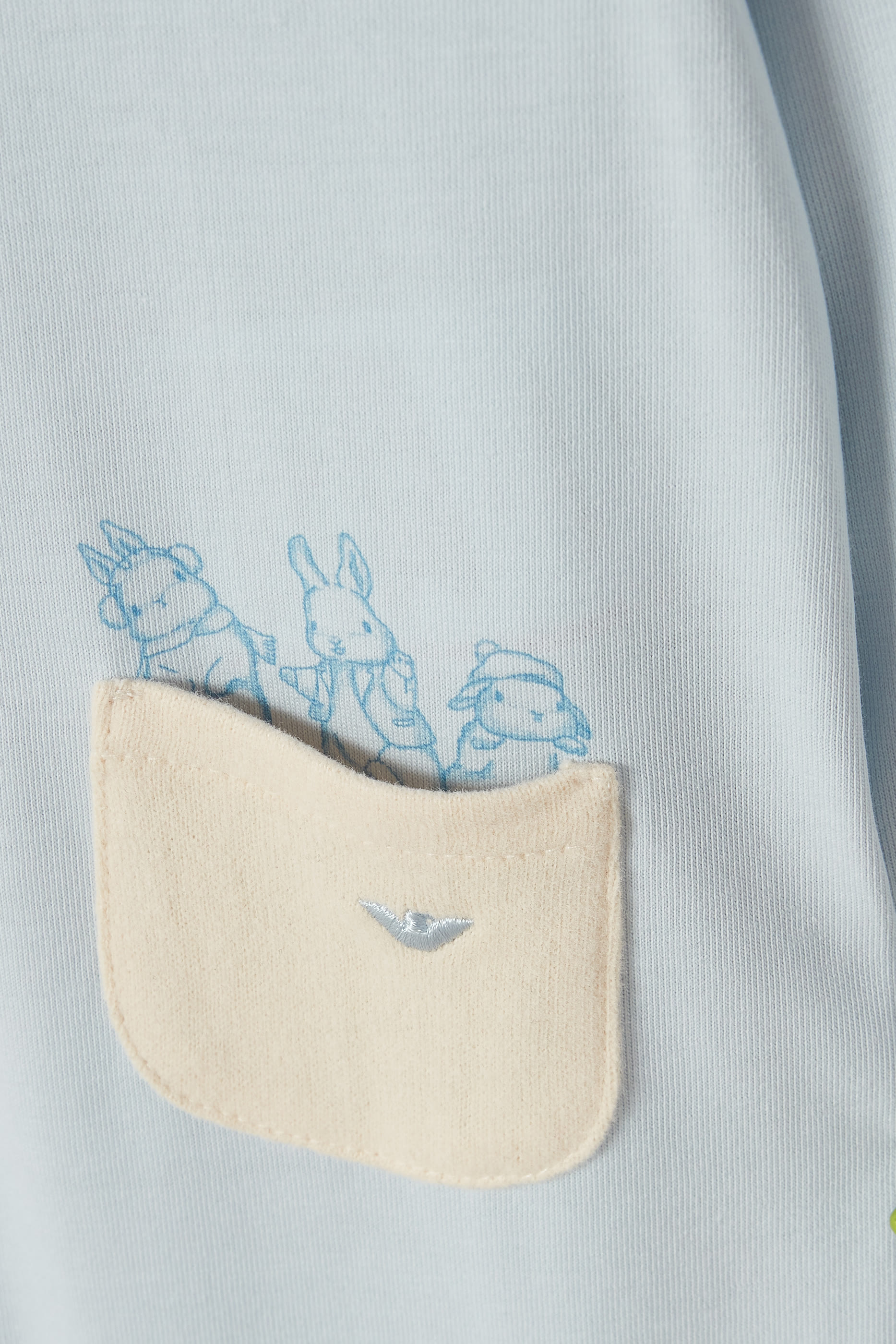 بيجامة قطن للرضع