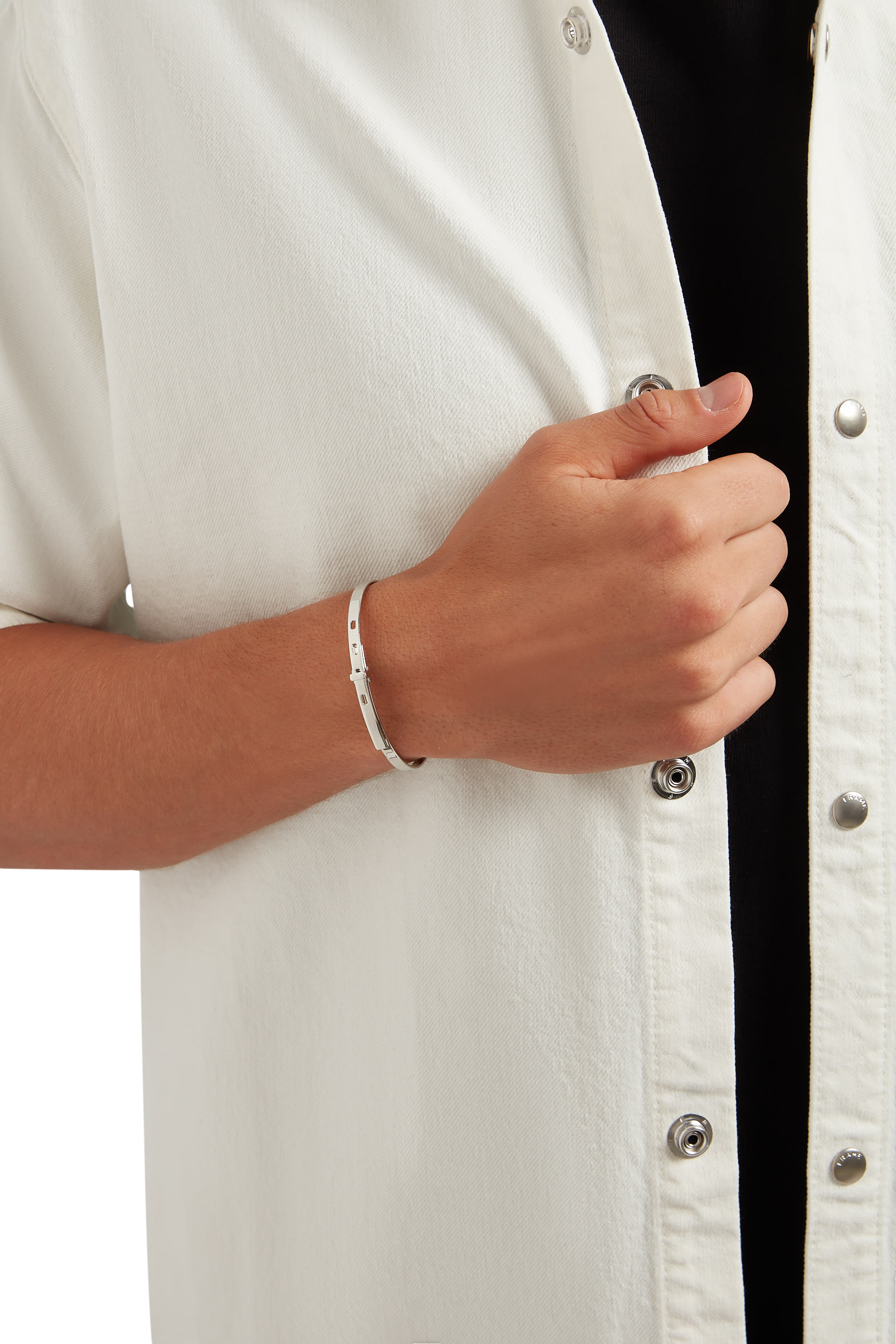 سوار تايلور مفتوح فضة استرلينية