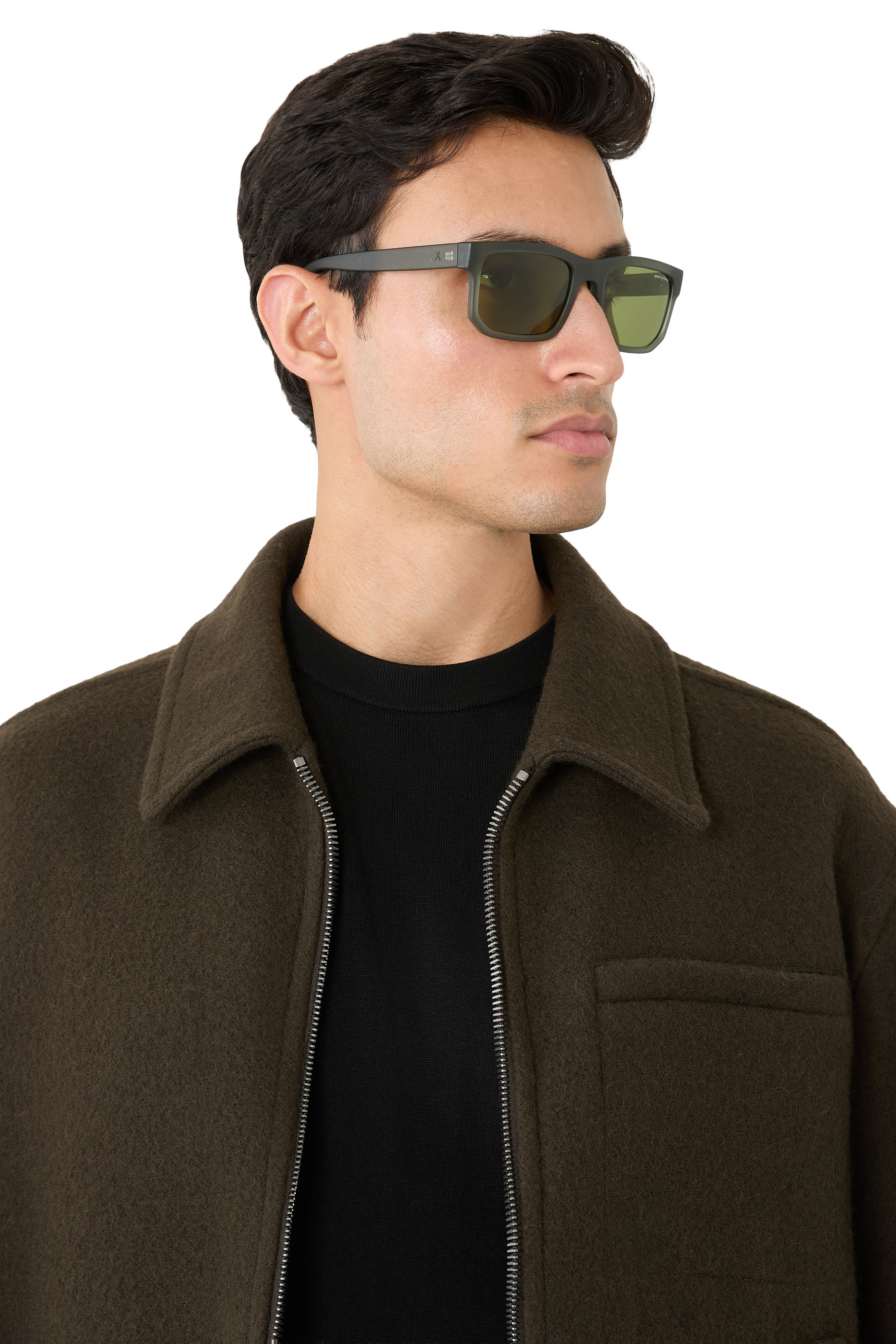 نظارة اوفسيت شمسية بإطار D وشعار الماركة