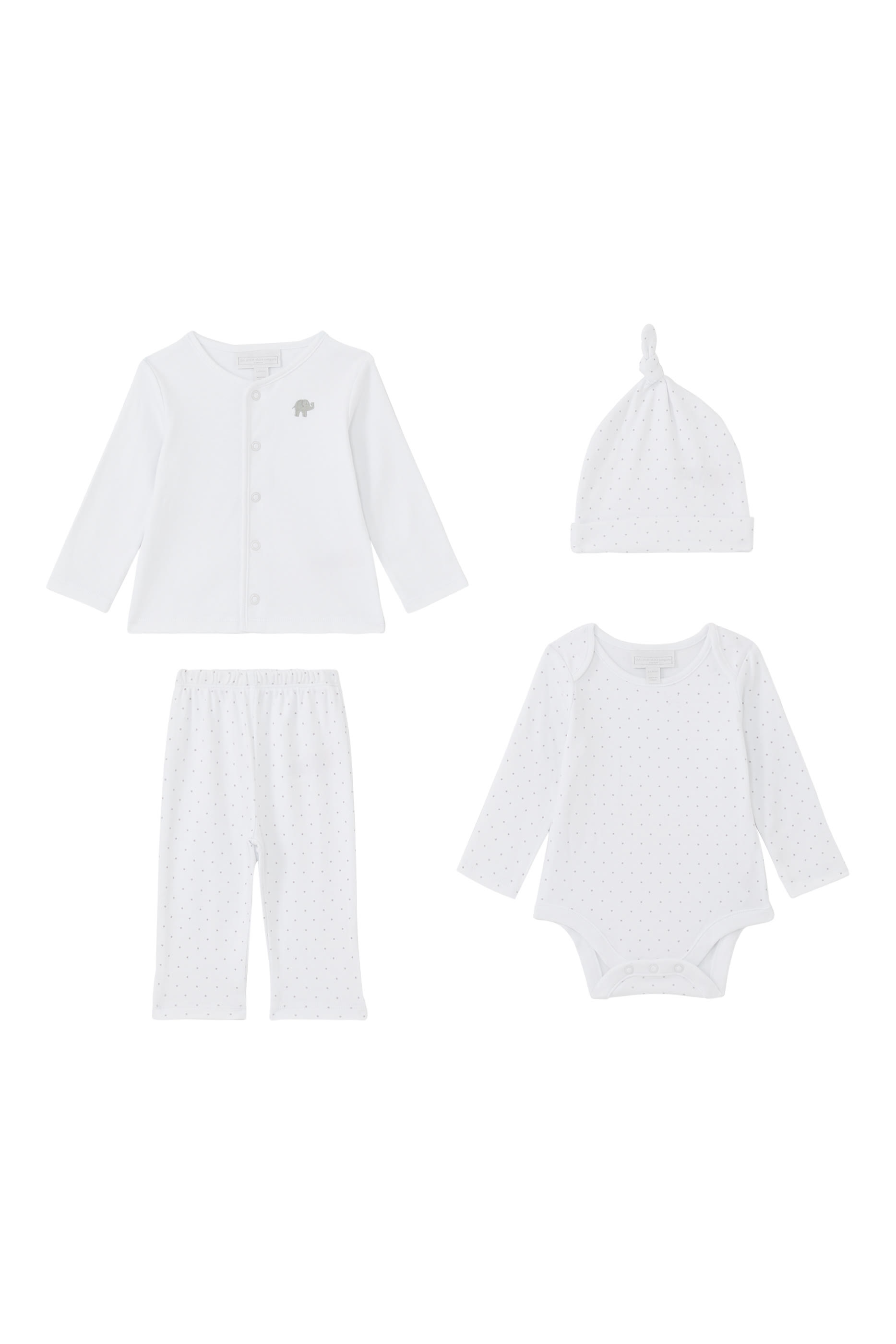 طقم هدايا هيلو بايبي قطن عضوي للأطفال