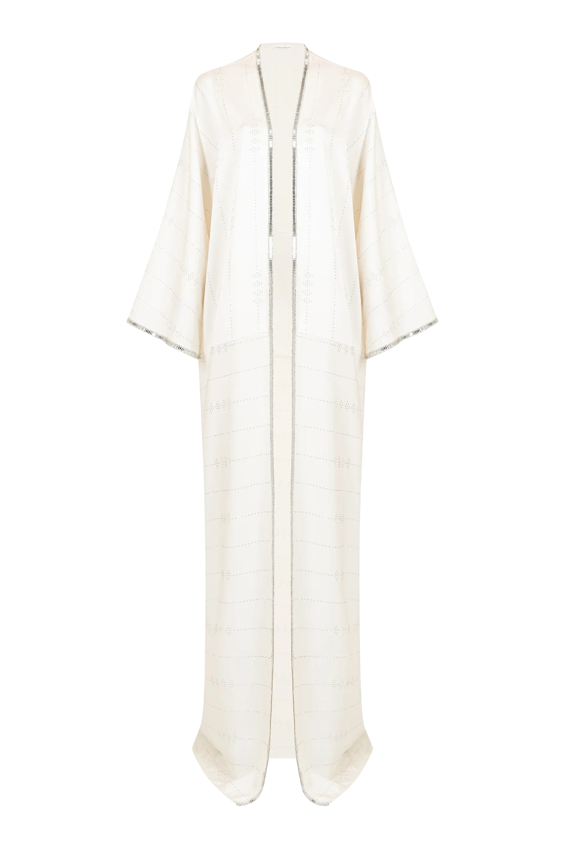 بشت بحلي وحواف بلون فضي