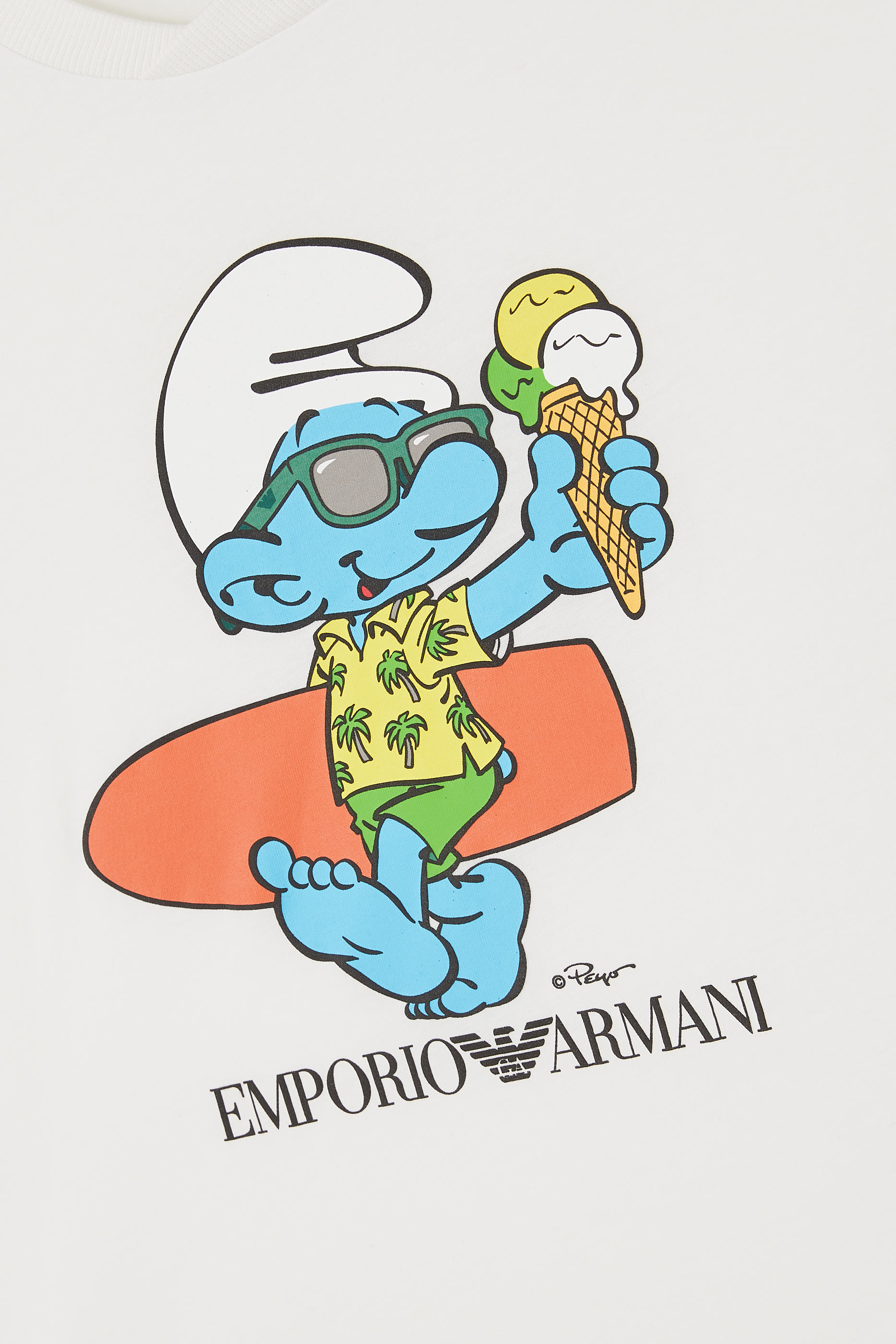 تيشيرت بطبعة سنفور للأطفال