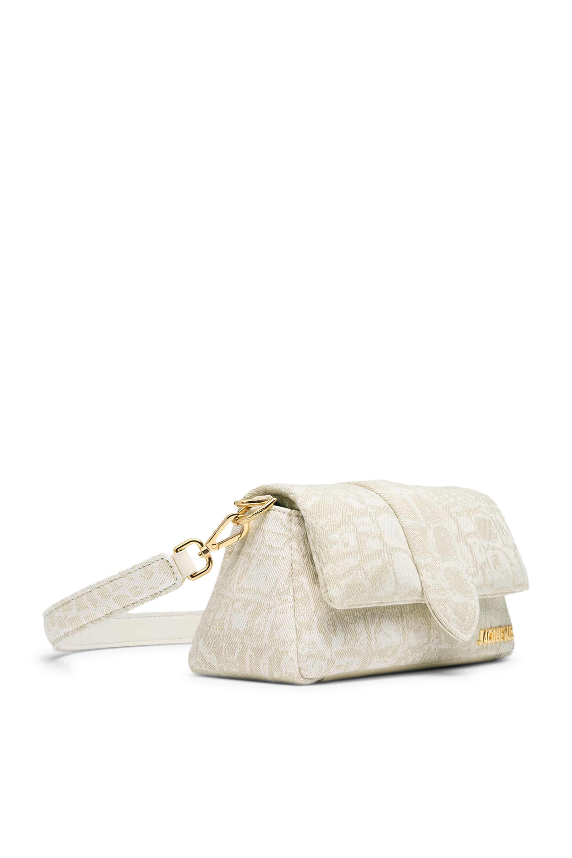 حقيبة لو بوتيت بامبينو جلد بنقشة جلد أفعى