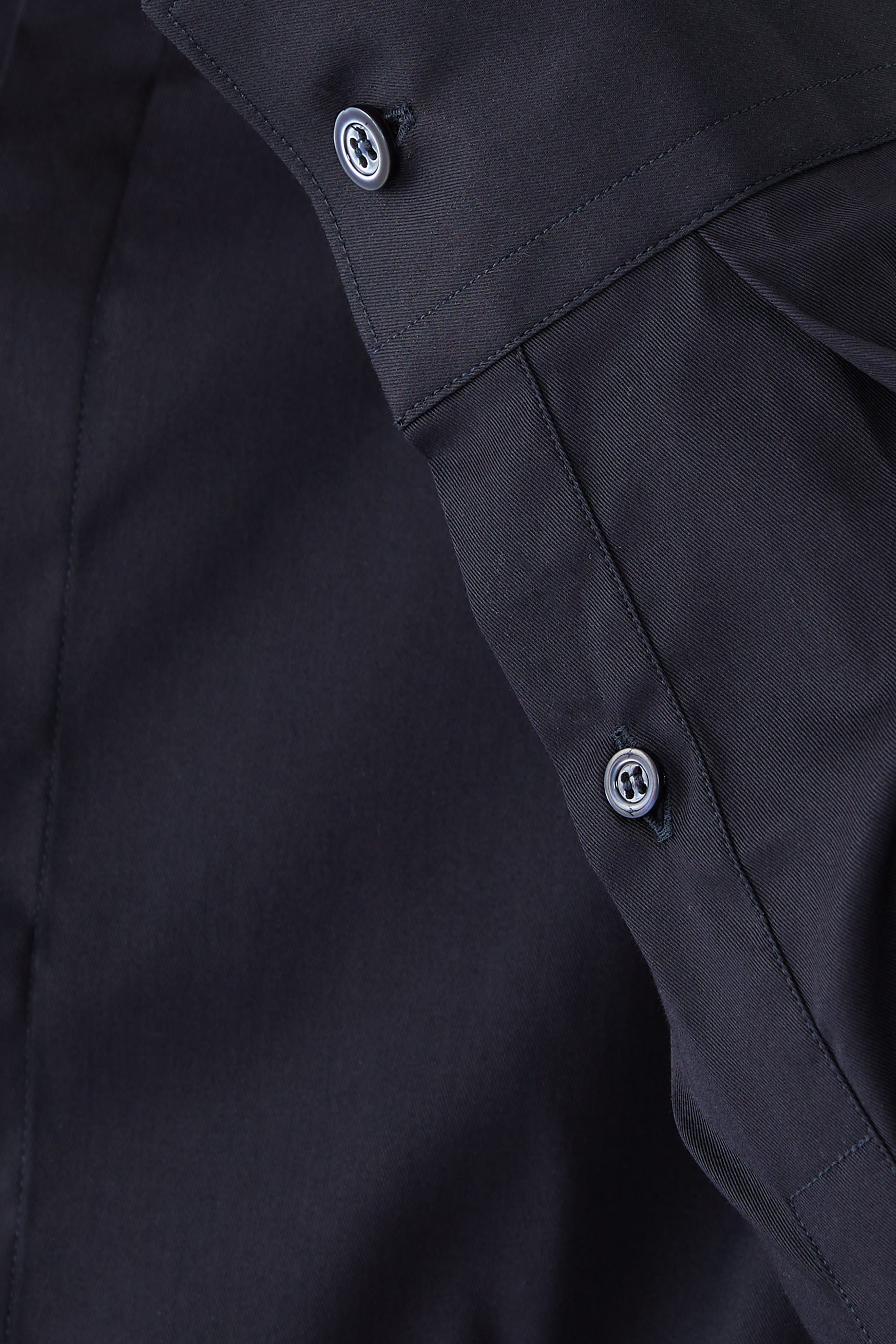 قميص كلاسيك قطن بصف أزرار