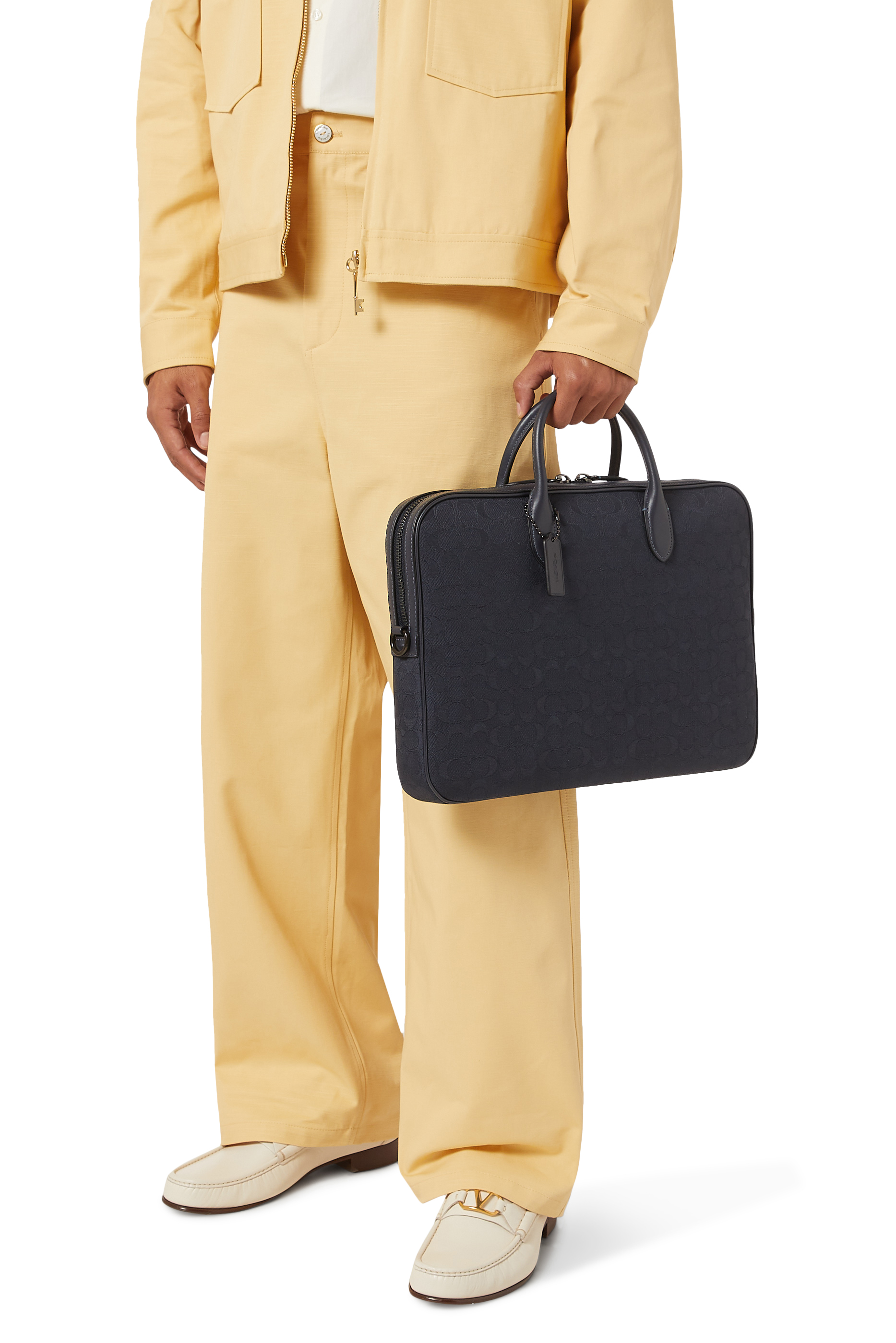 حقيبة تيو للعمل جاكار بشعار الماركة