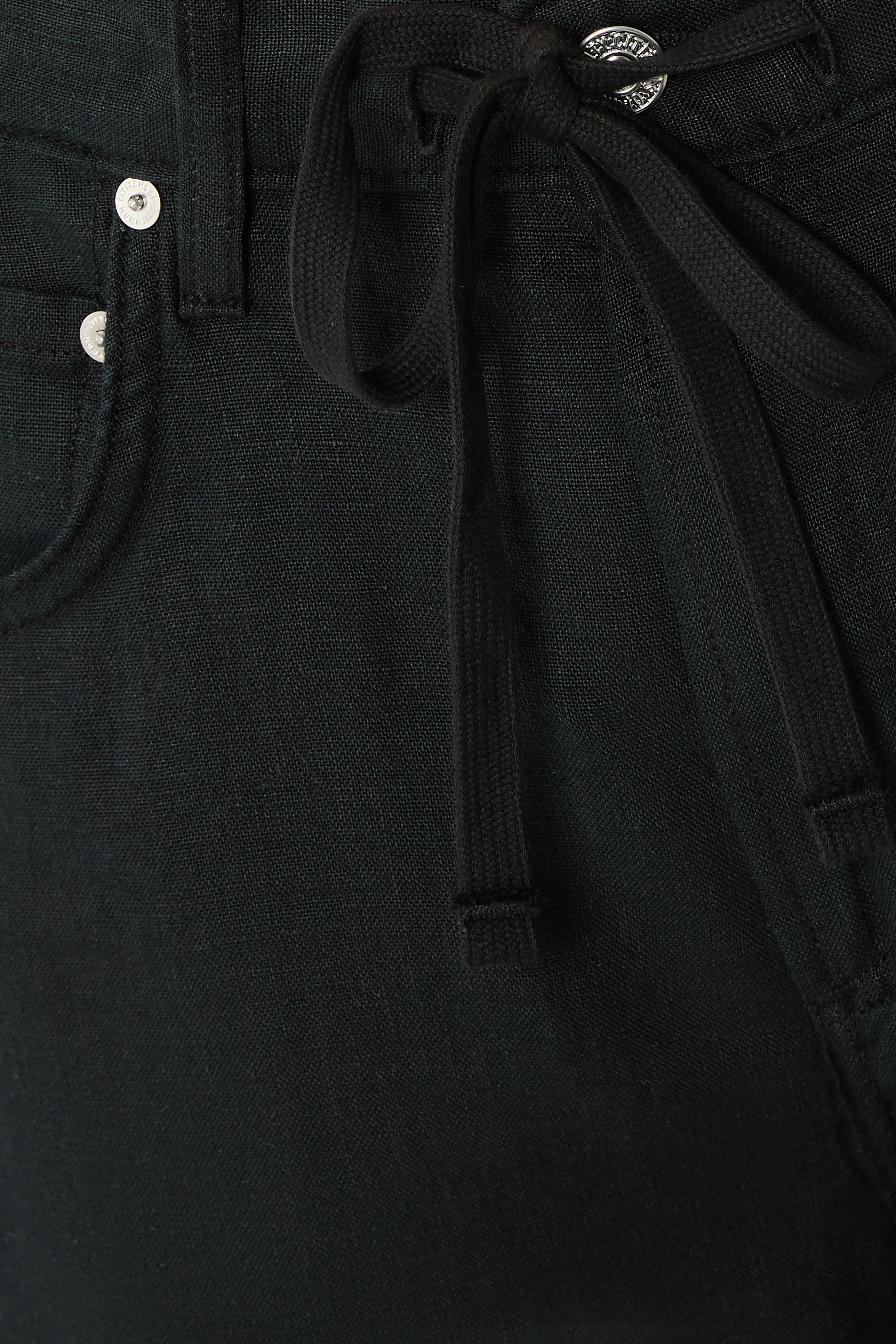 بنطال برين سهل الارتداء كتان