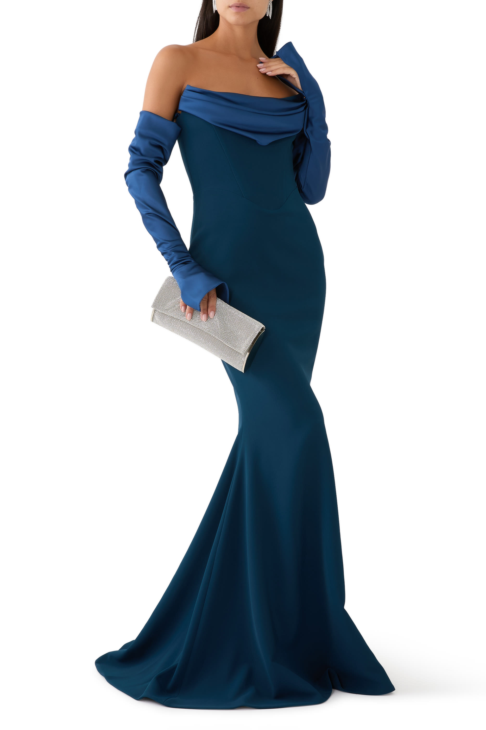 فستان رافن طويل