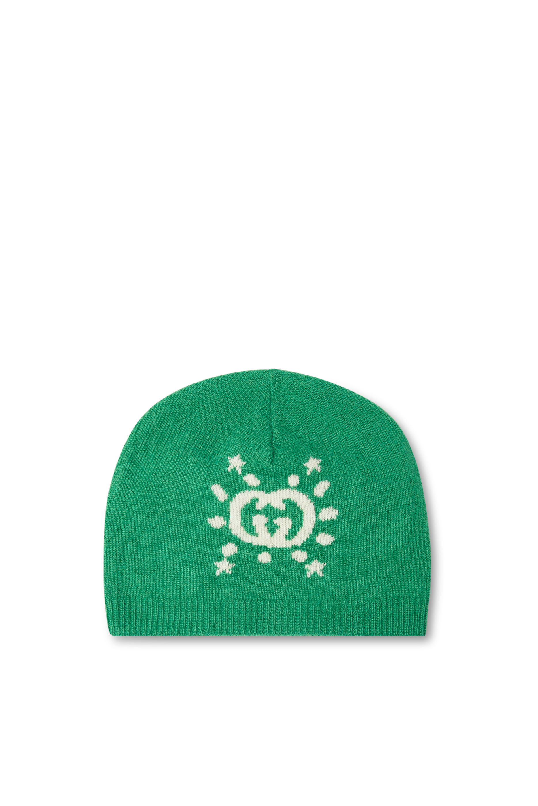 قبعة صوف بحياكة إنتارسيا للرضع