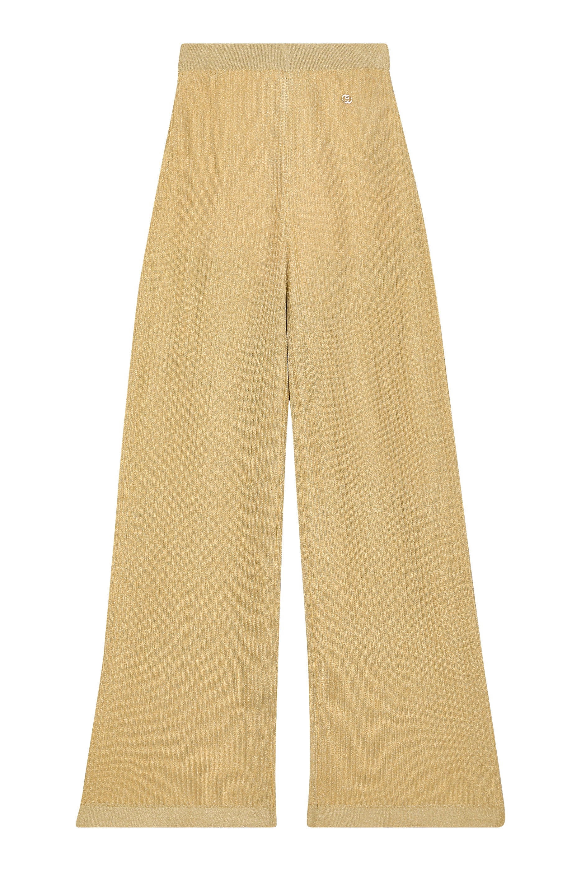 بنطال قماش مضلع