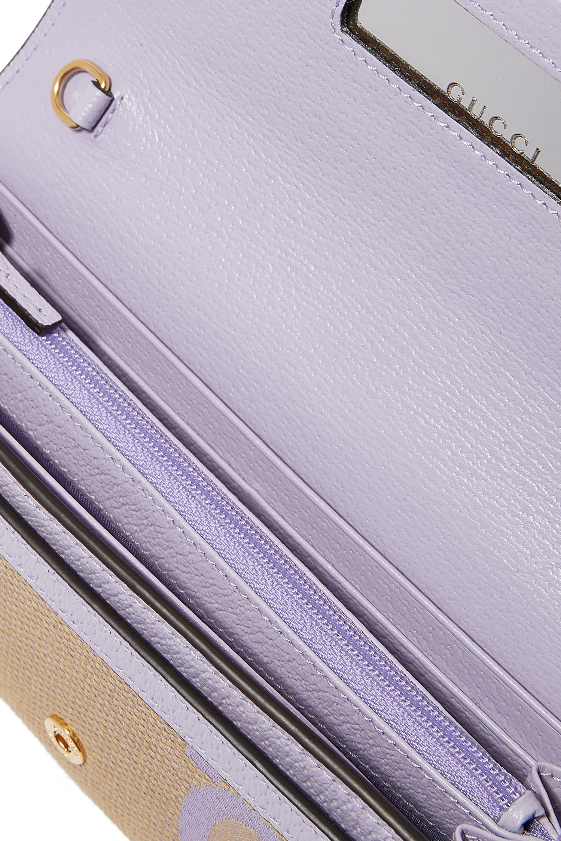 محفظة كونتيننتال أوفيديا بنقشة حروف الماركة بتصميم كبير