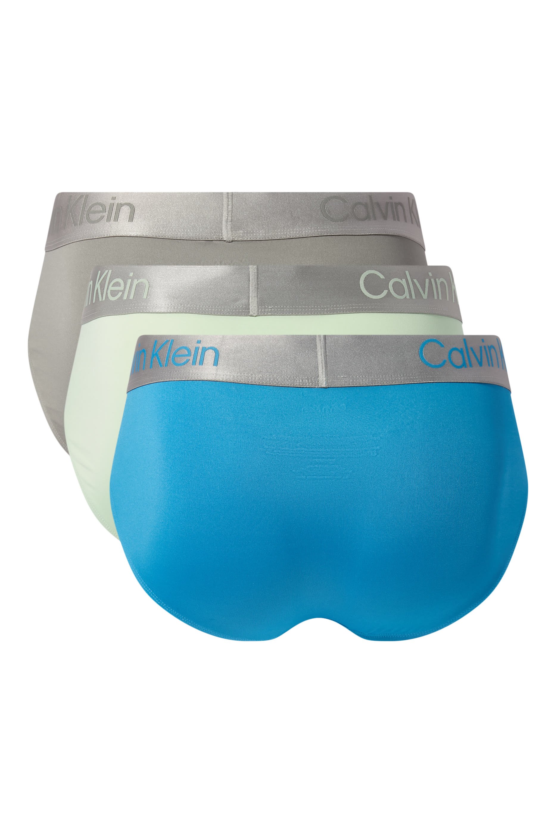 طقم سروال داخلي قماش مايكرو مطاطي، 3 قطع