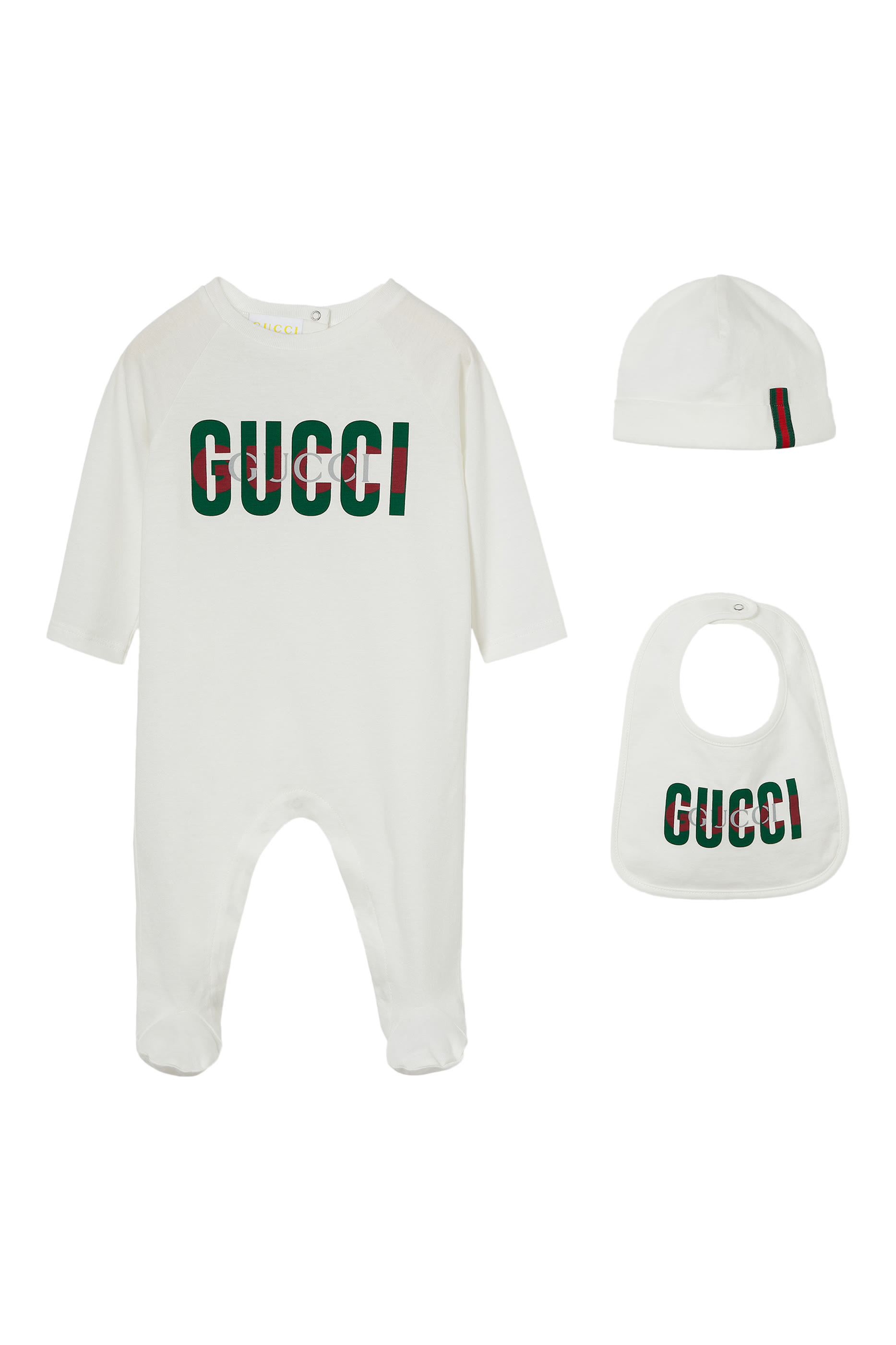 طقم هدايا بشعار الماركة، ثلاث قطع للأطفال