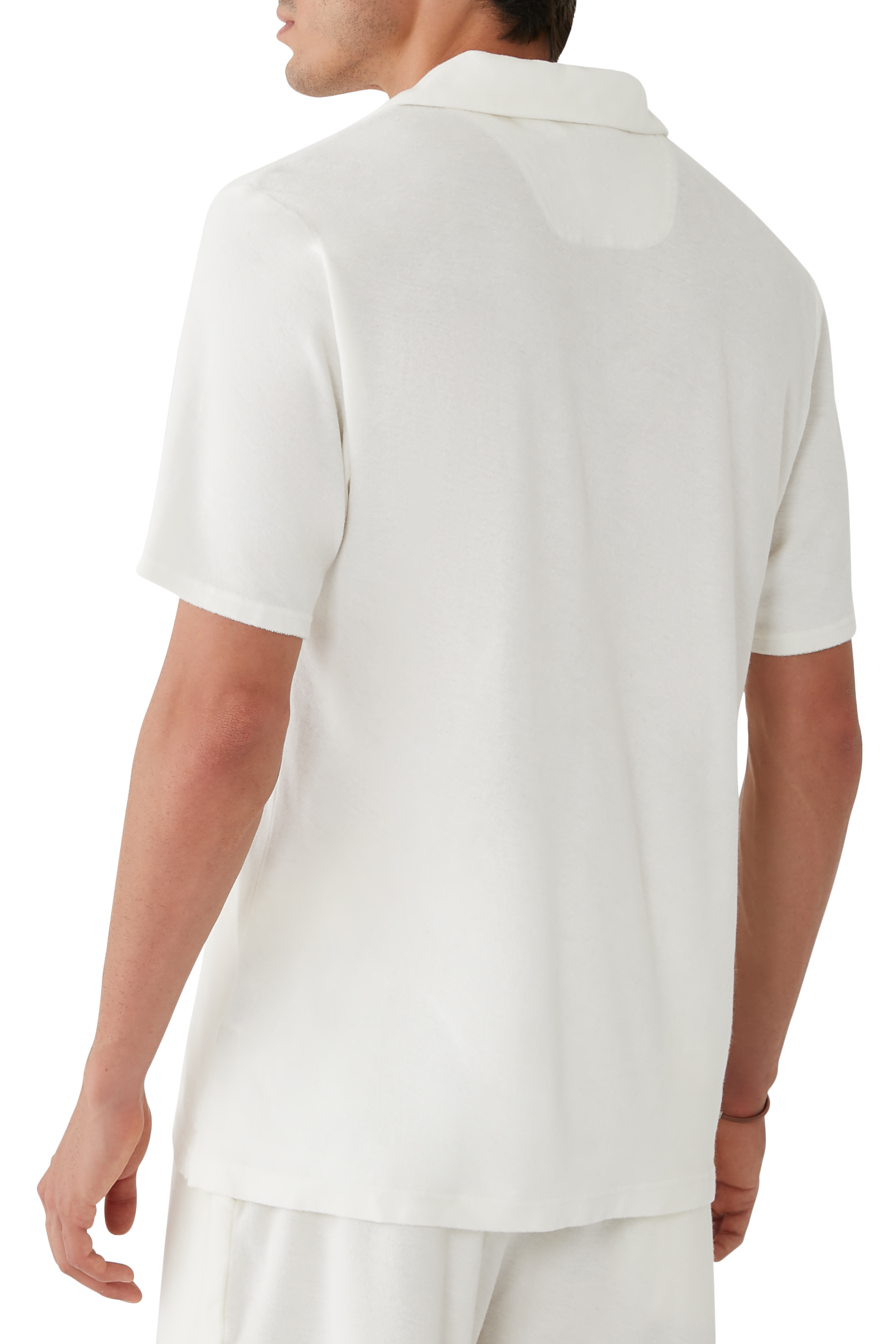 قميص بولو فاوستينو من مزيج قطن تيري