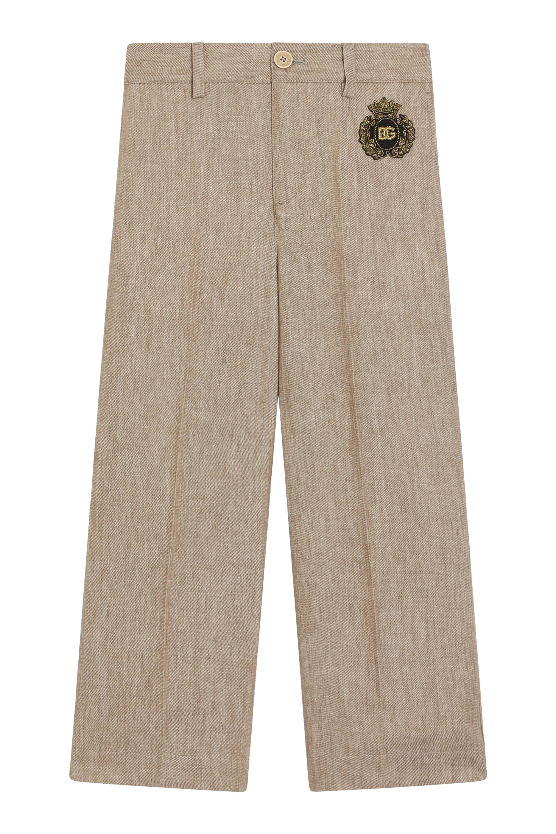 بنطال بشعار حرفي شعار الماركة للأطفال