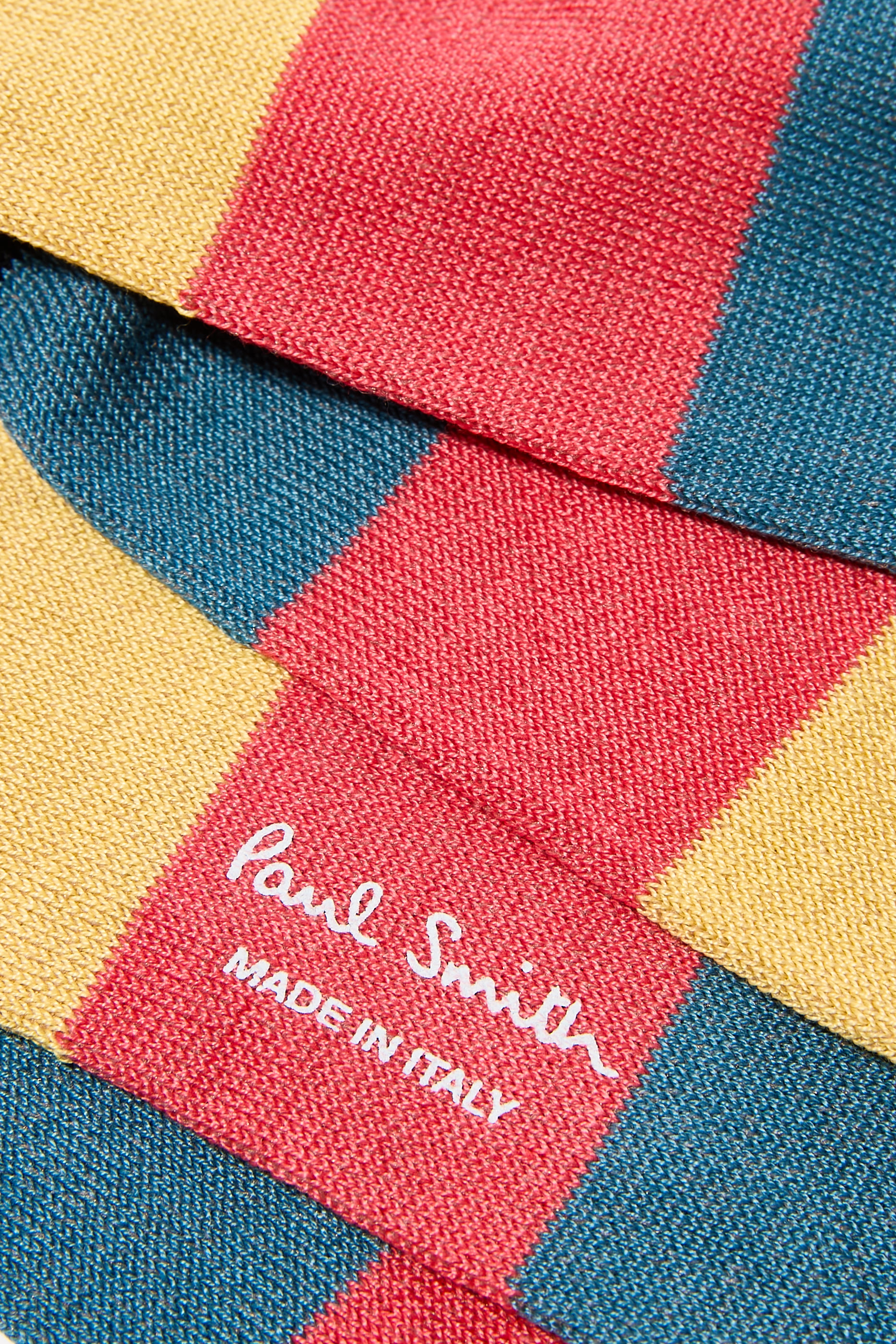 جوارب مخططة مزيج قطن