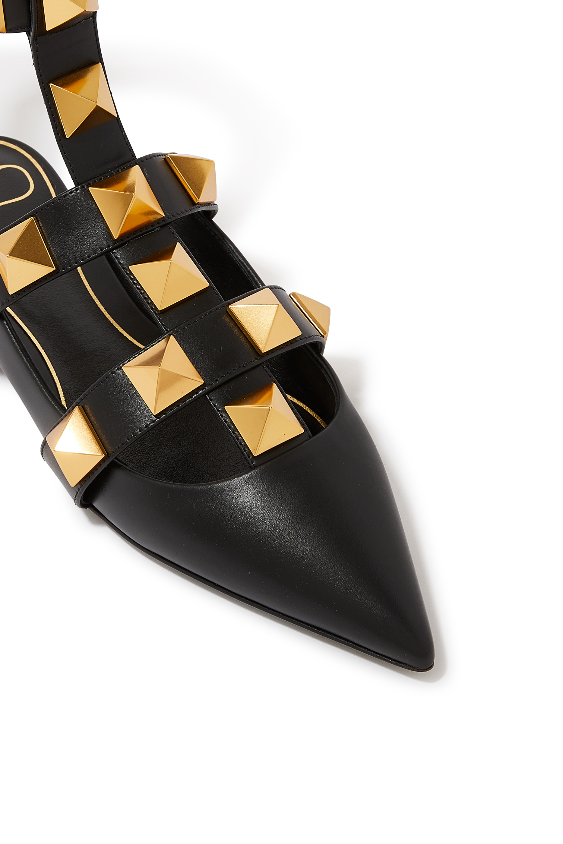 حذاء باليرينا فالنتينو غارافاني رومان بحلي هرمية