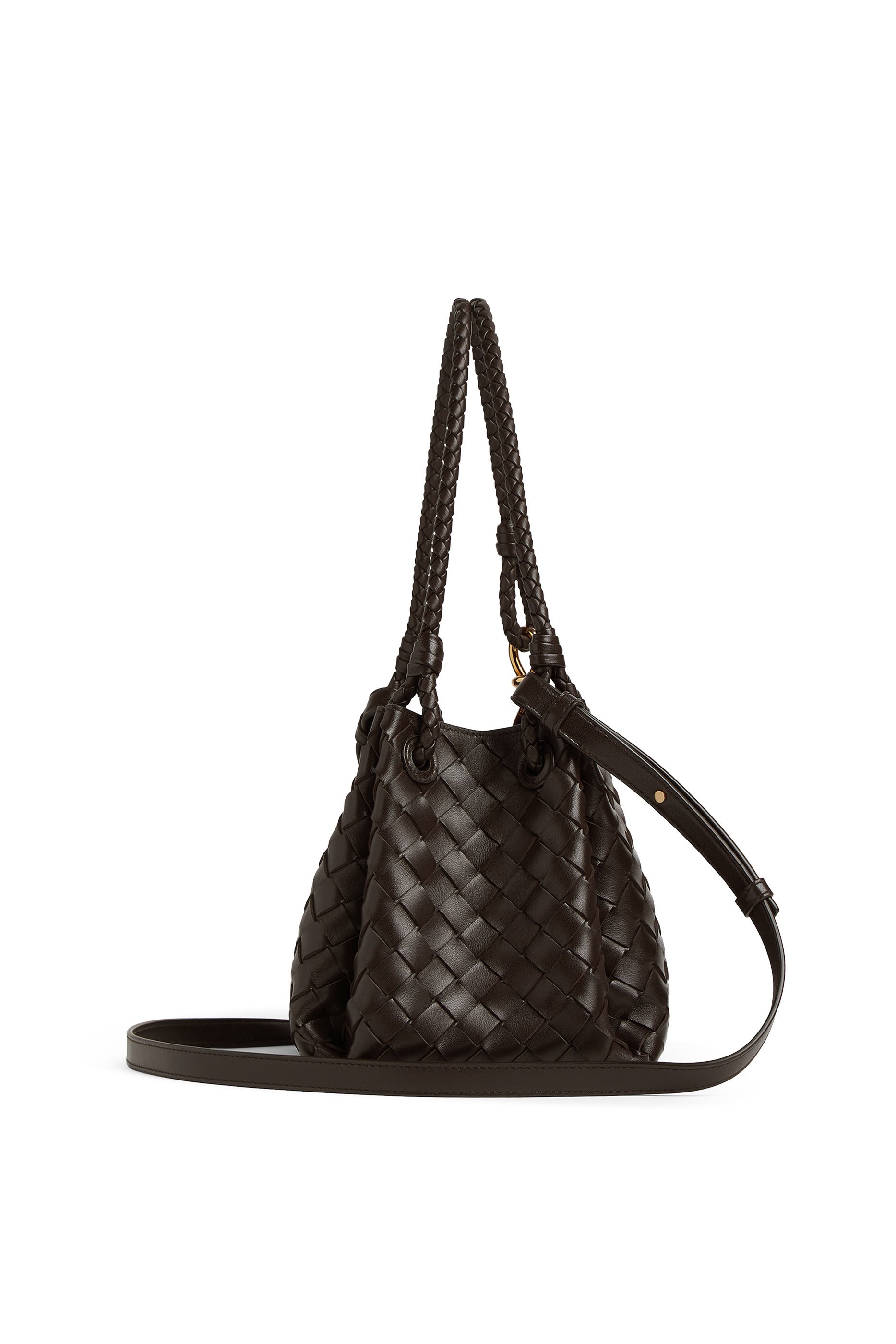 حقيبة كتف باراشوت كبيرة بتصميم مجدول