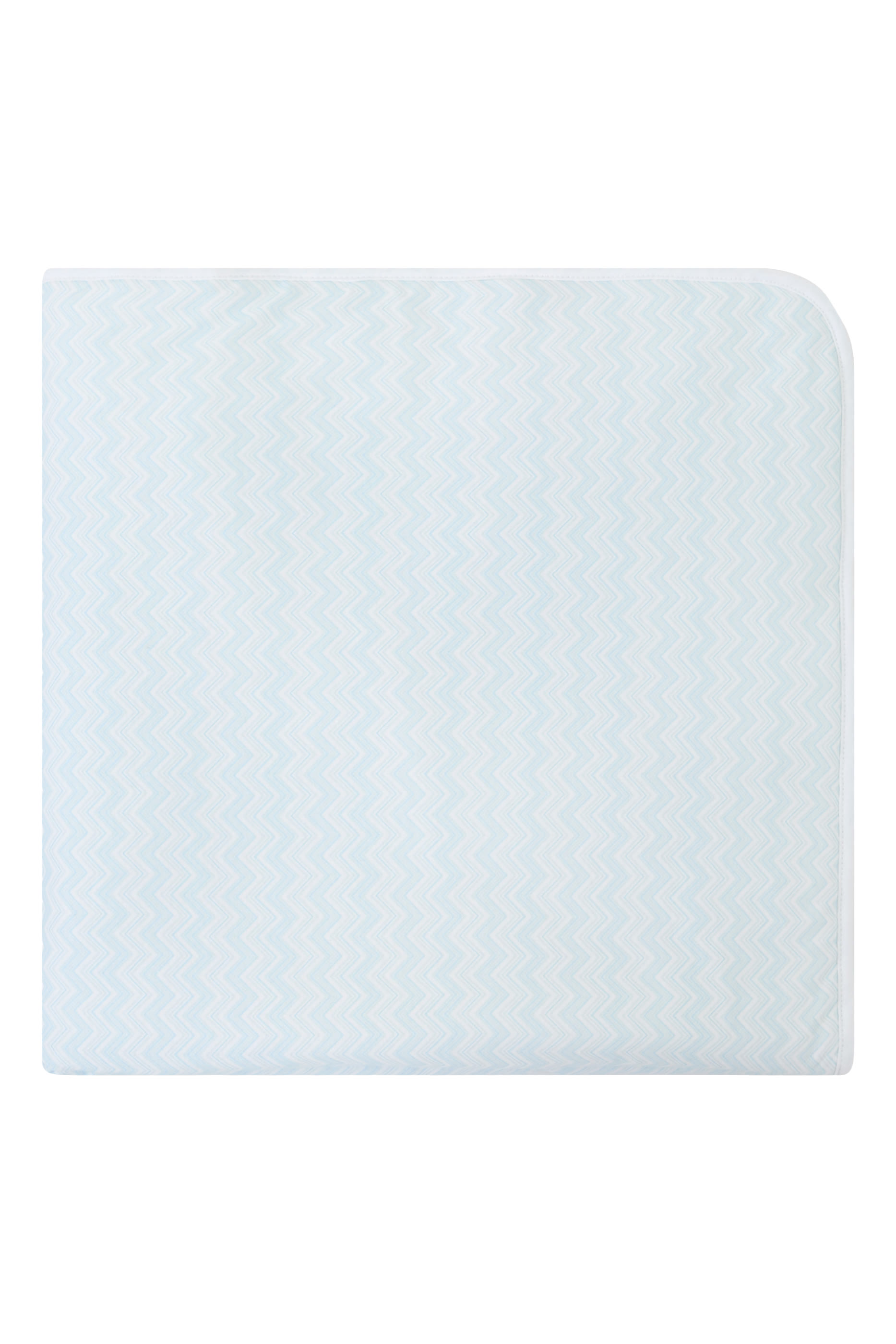 بطانية بنقشة خطوط متعرجة للأطفال