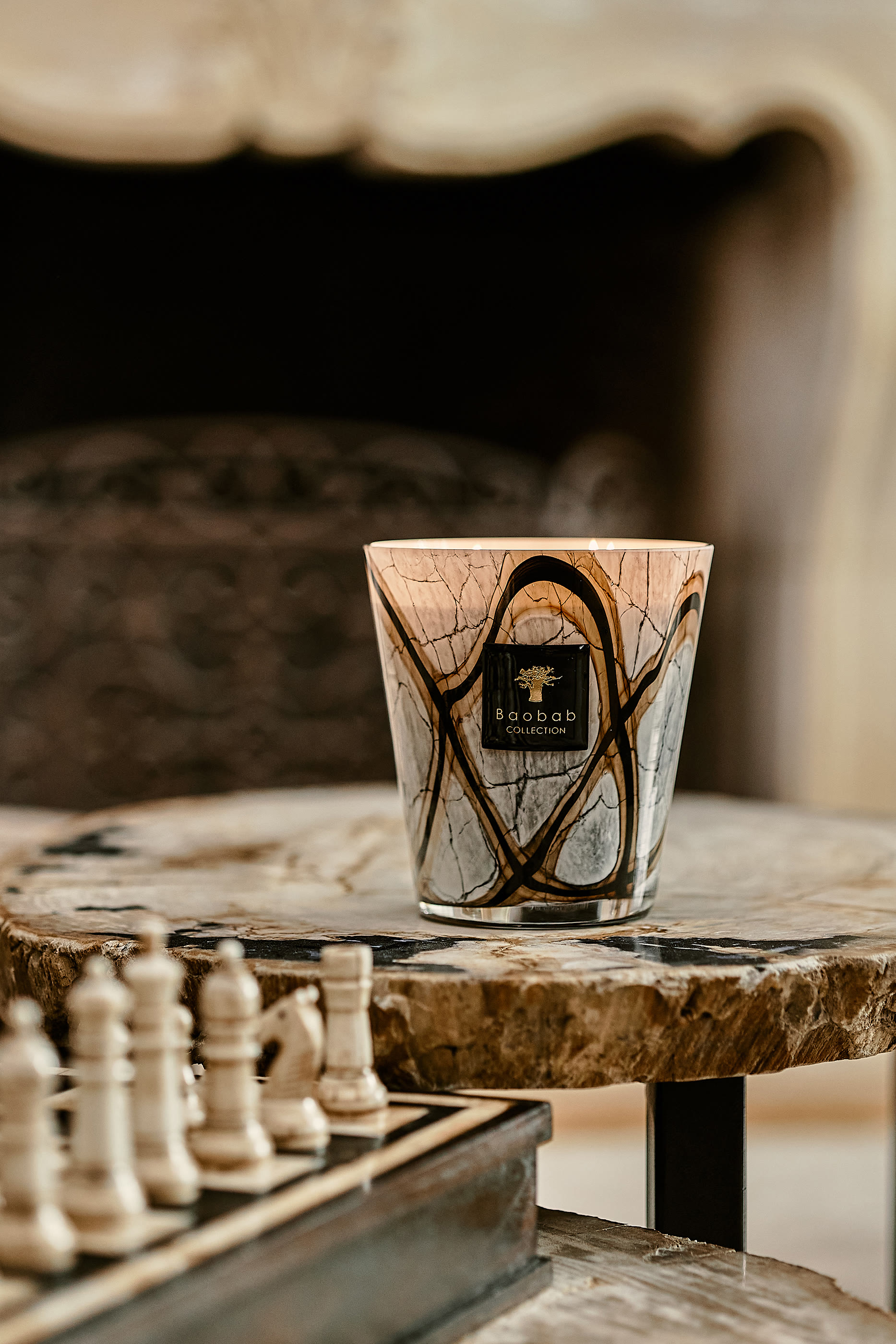 شمعة معطرة ستونز ماربل ماكس 10