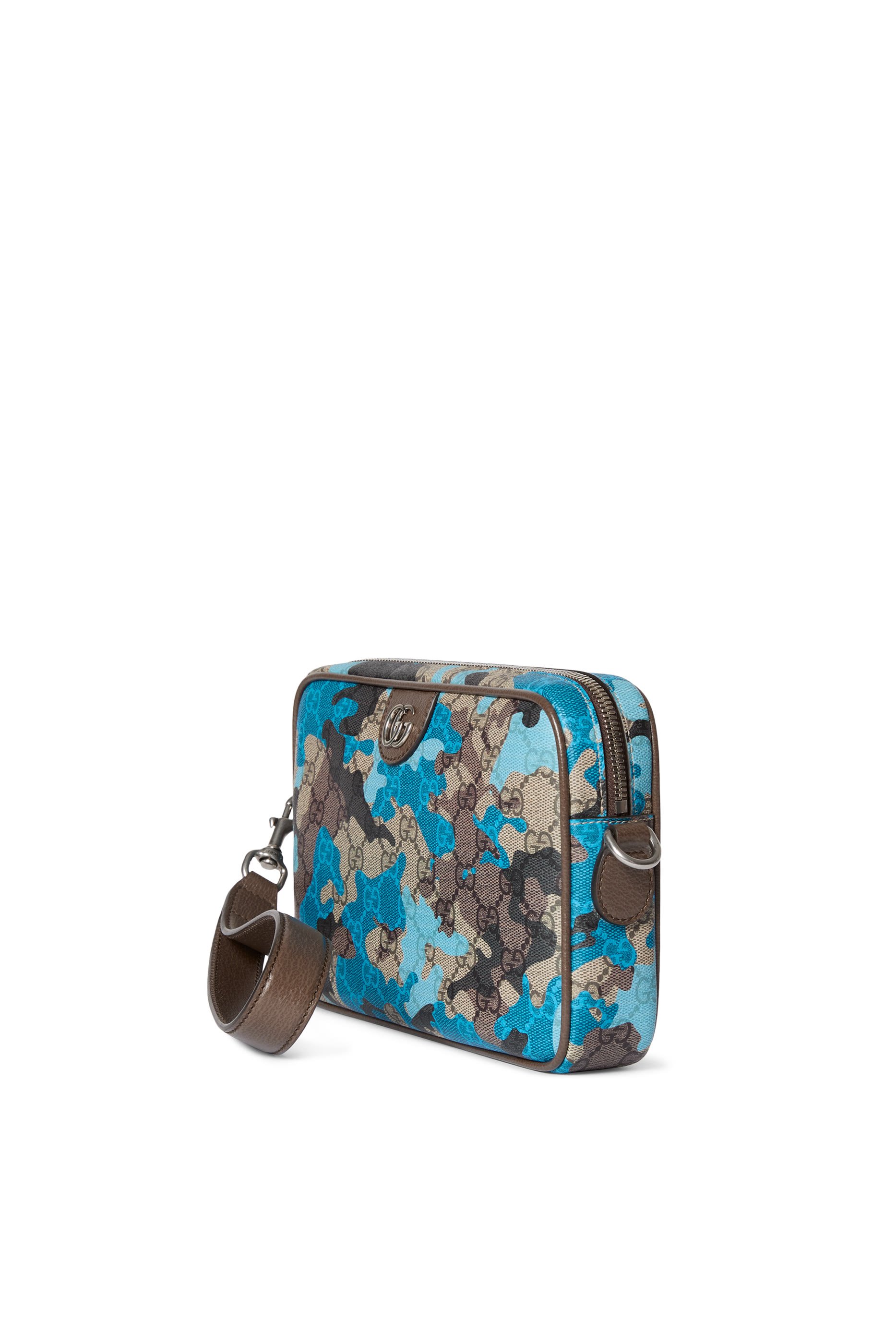 حقيبة كروس بودي صغيرة بشعار الماركة