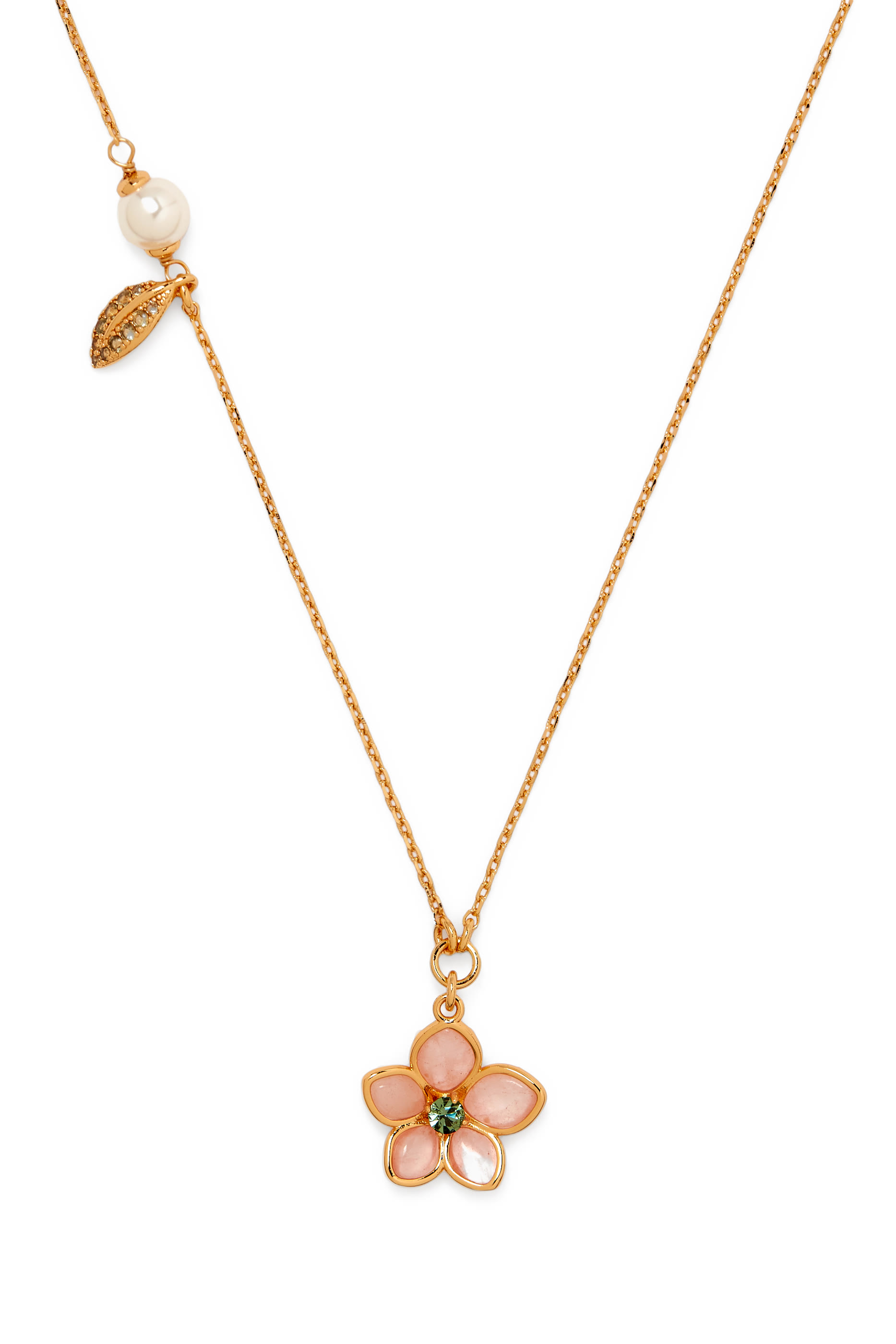 قلادة بدلاية بتصميم زهرة