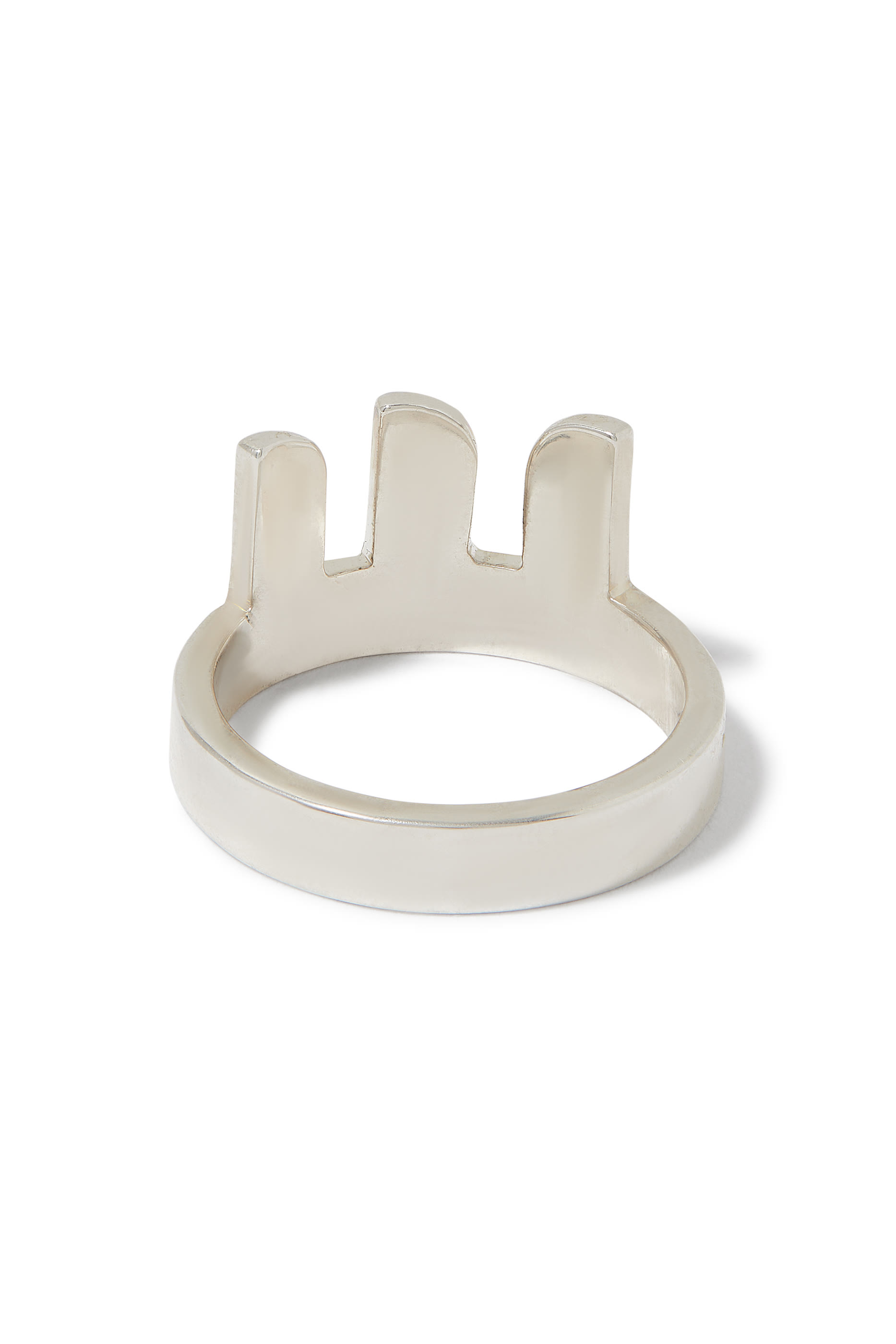 خاتم بتصميم حرف س فضة إسترلينية