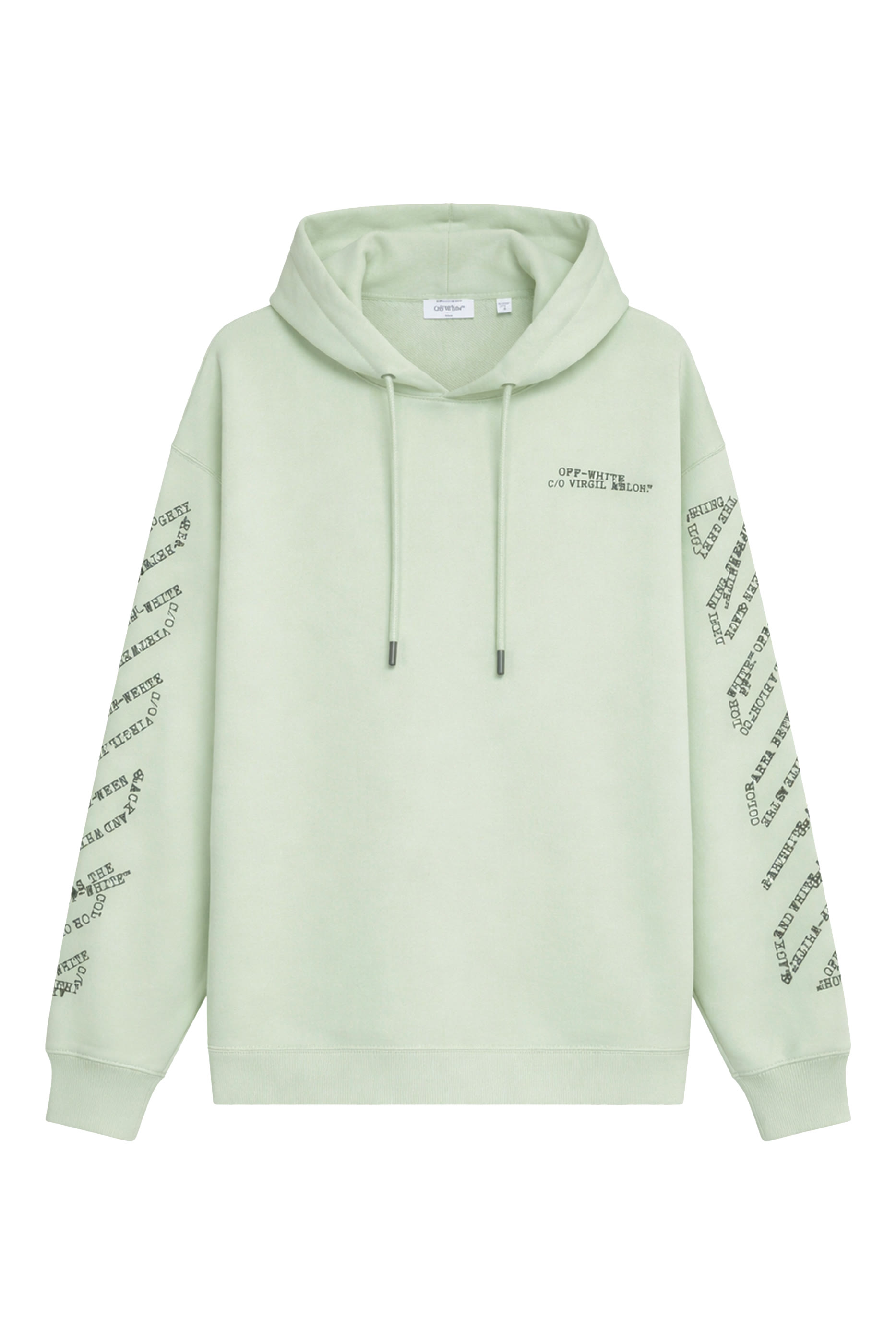 هودي بطبعة شعار الماركة مائل