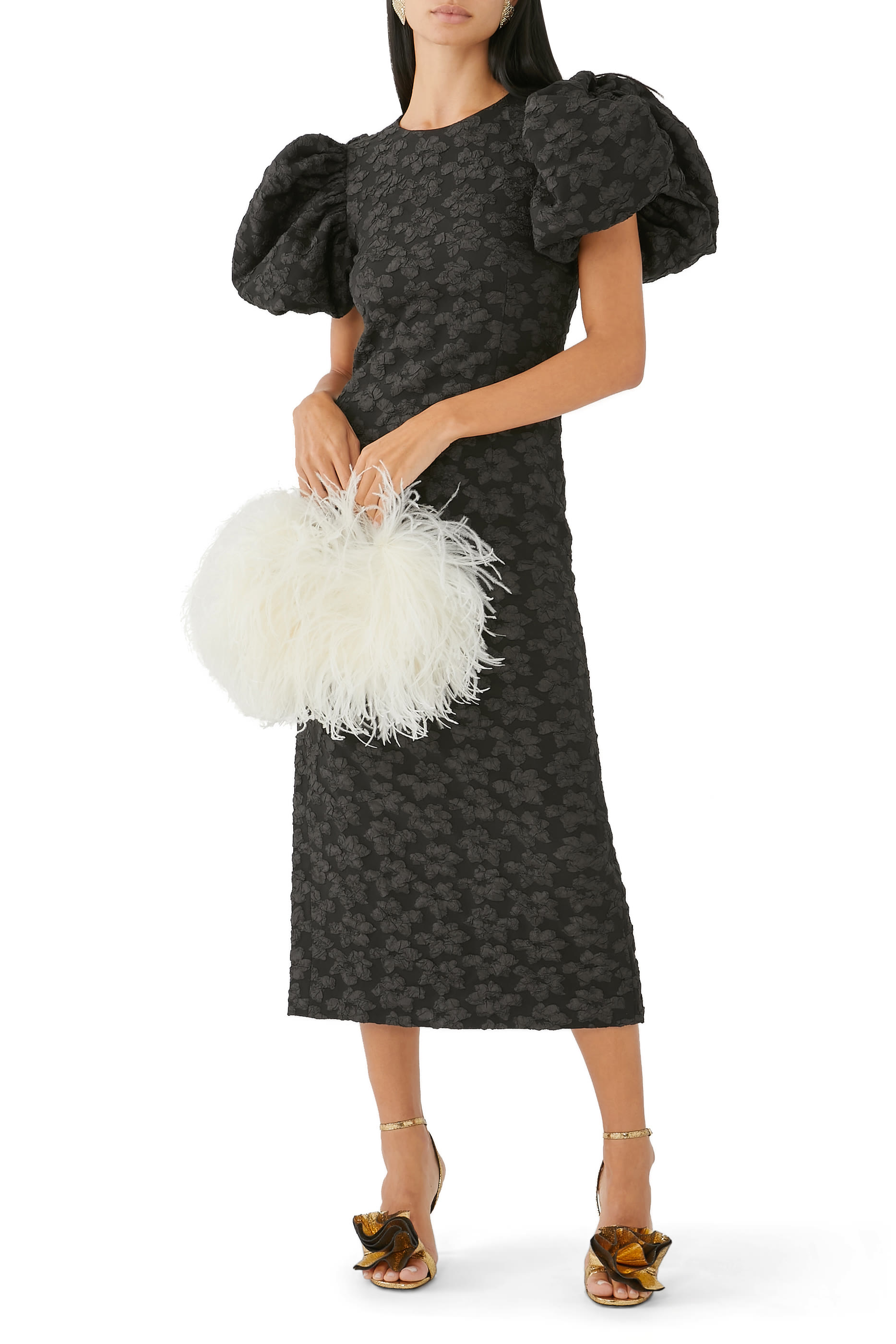 قماش متوسط الطول بنقشة بارزة الملمس جاكار