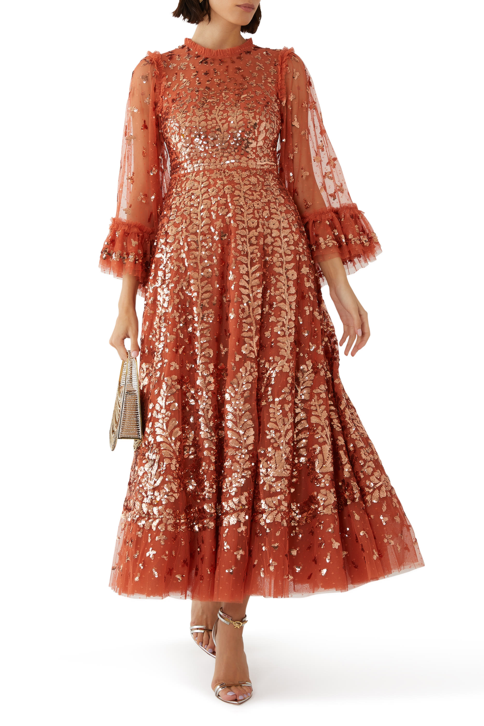 فستان سهرة فيرن بطول الكاحل