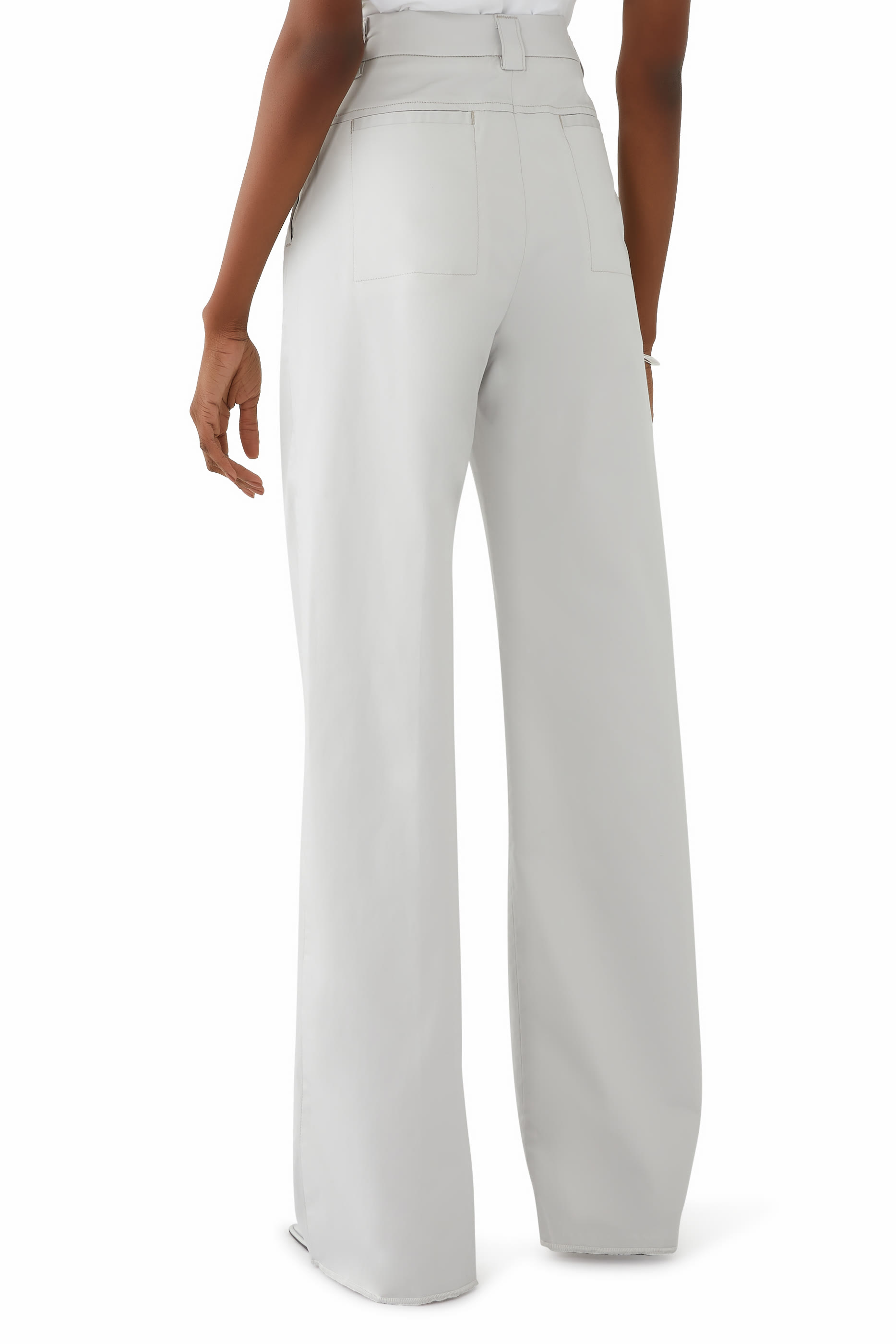 Alek Poplin Wide Leg Trousers