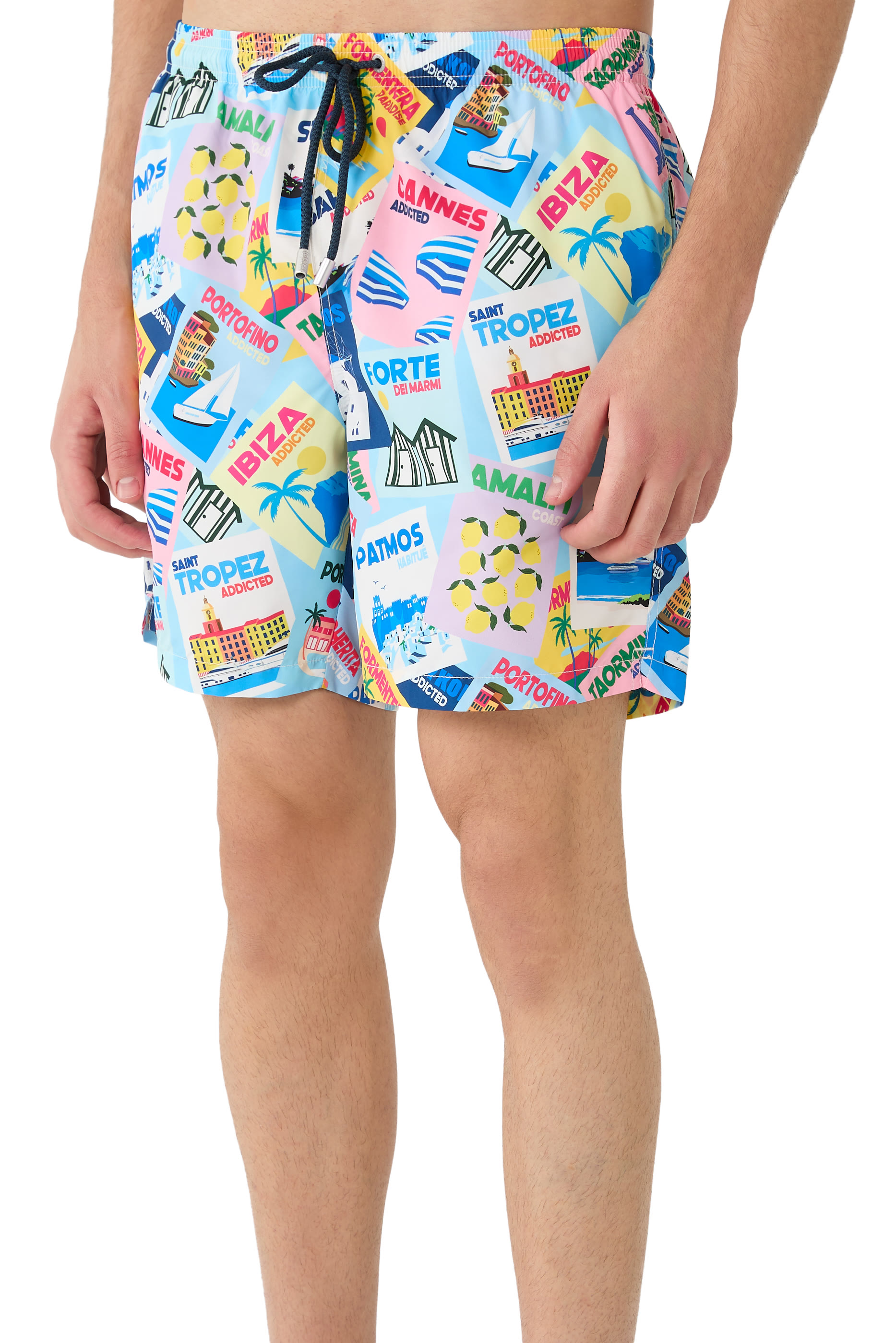Lightweight Fabric Lighting Swim Shorts