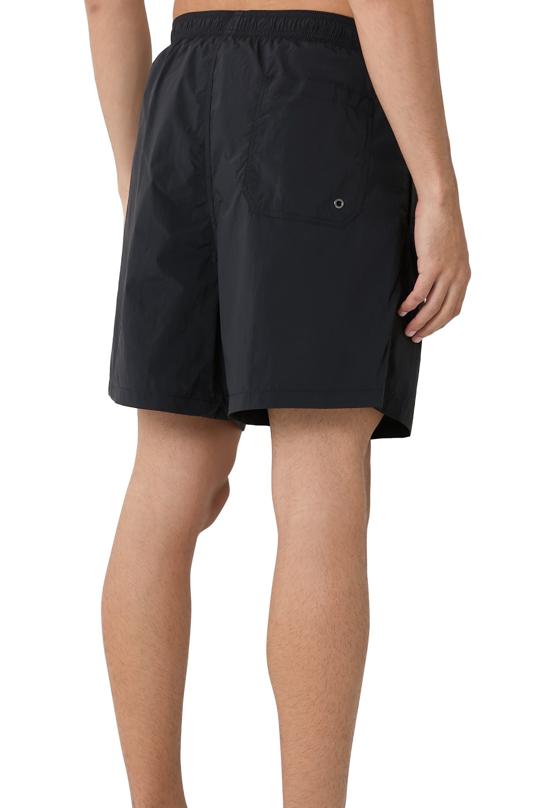 بوكسر سباحة مزين بشعار الماركة