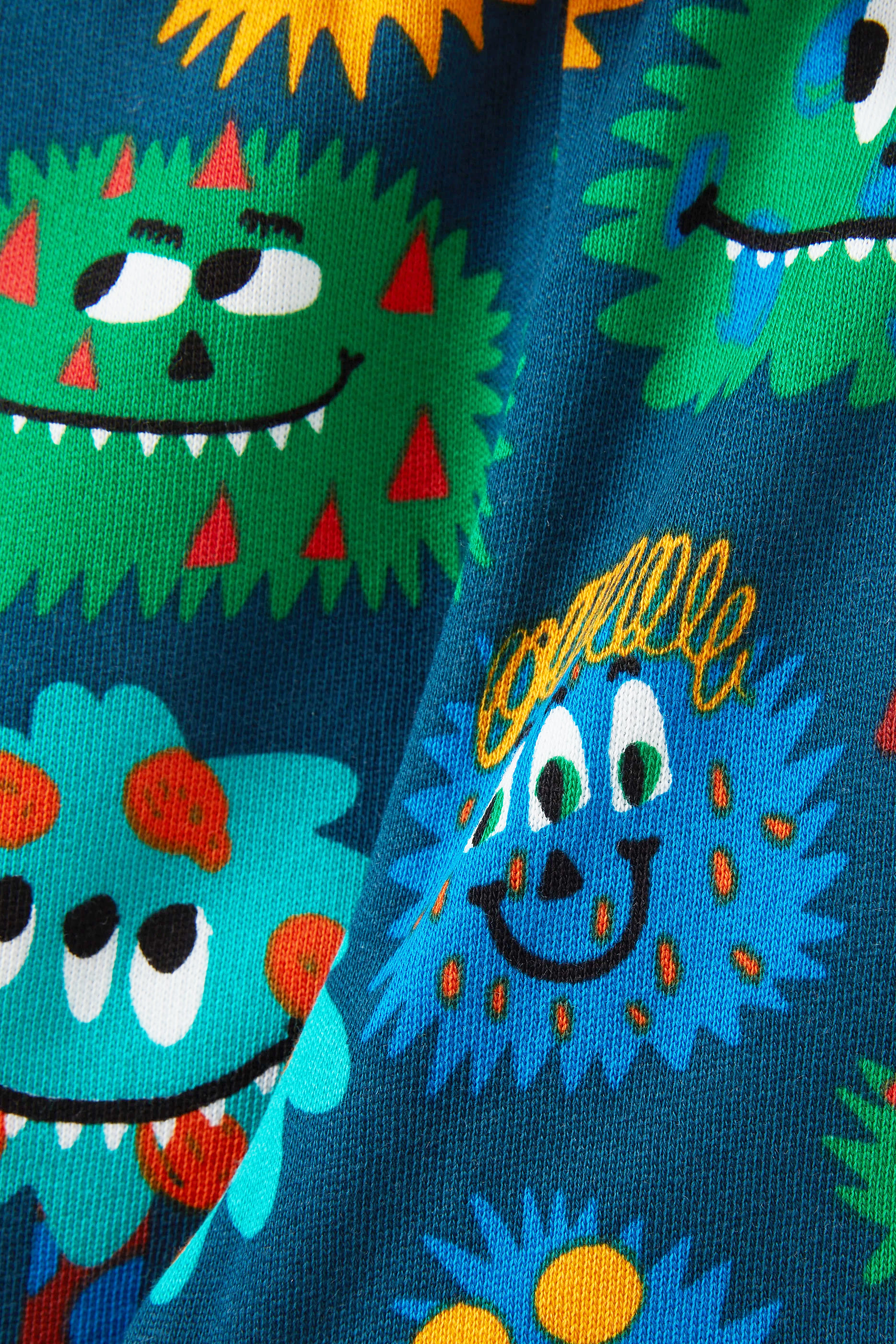 بنطال رياضي بطبعات قطن للأطفال 