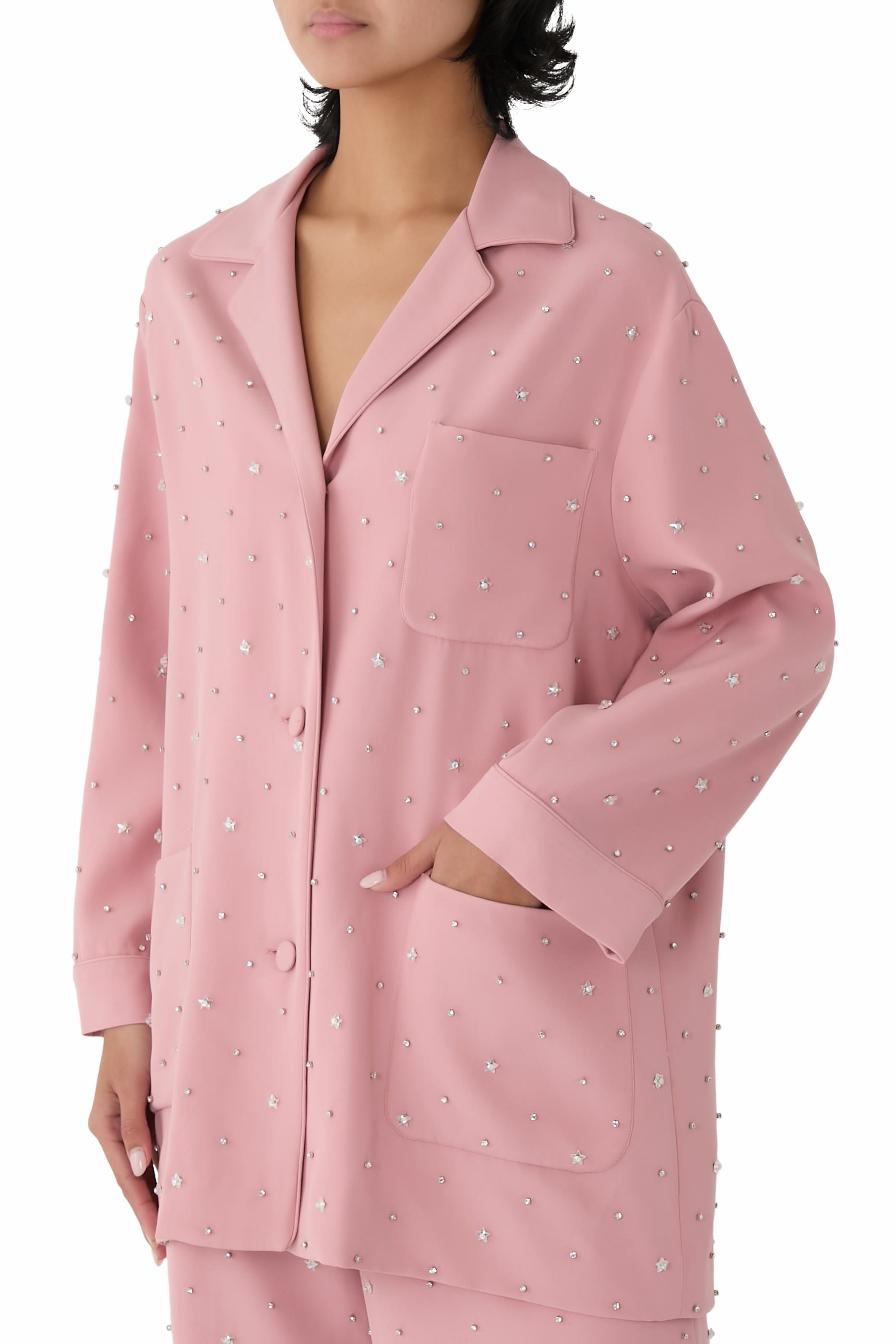 قميص فيسكوز وحرير كادي