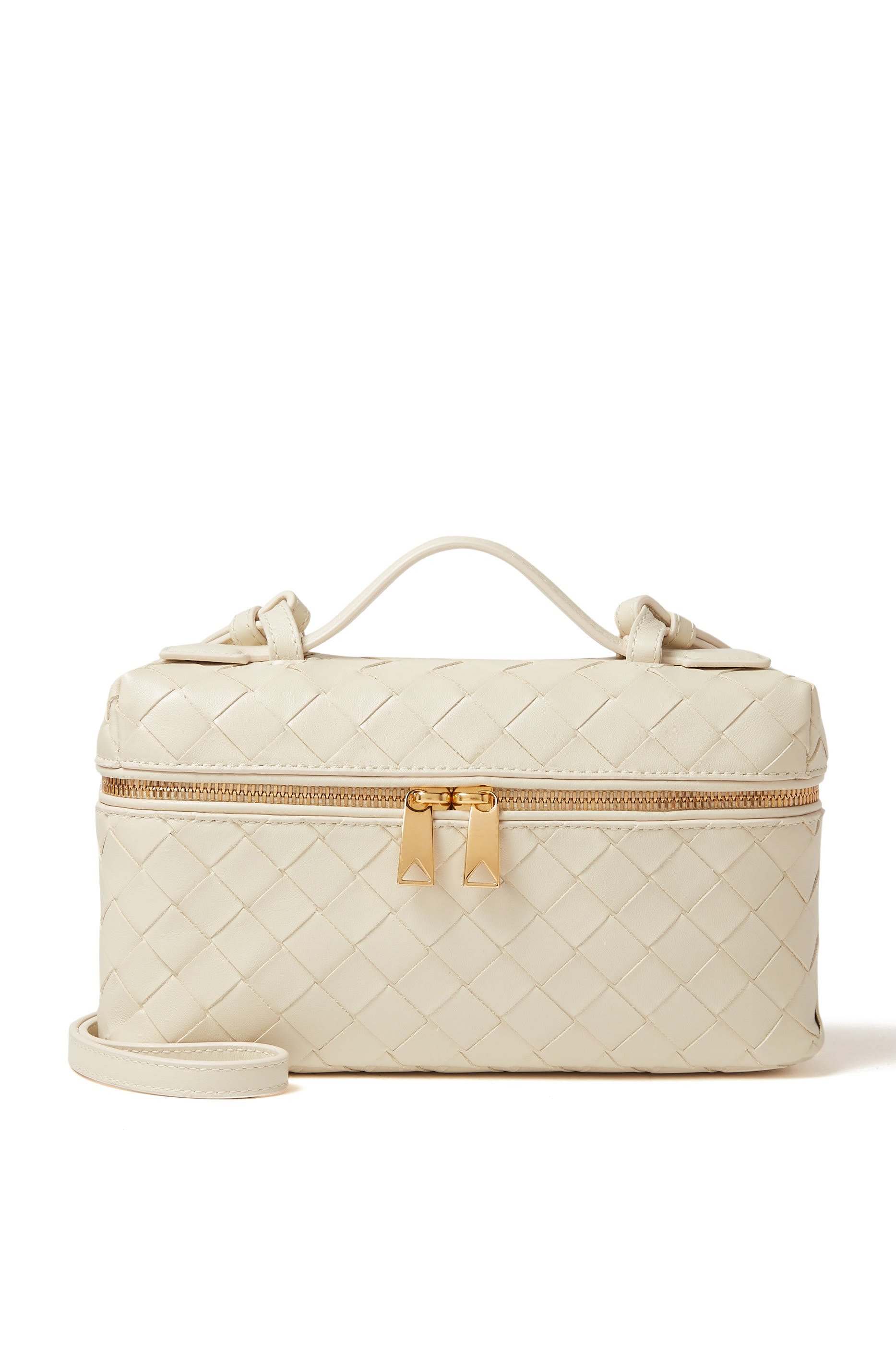 حقيبة مستحضرات تجميل بحمالة