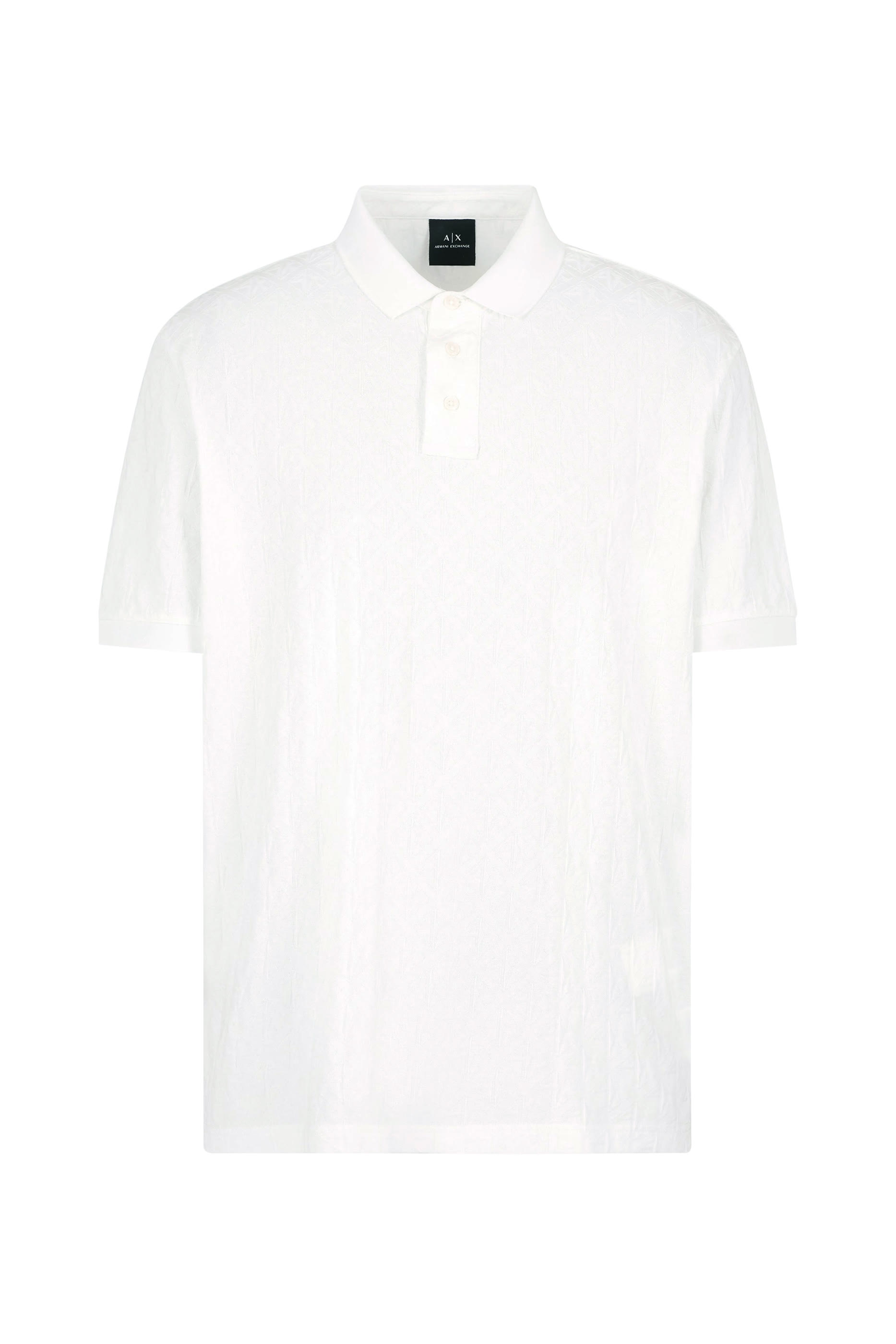 قميص بولو مطرز بالكامل