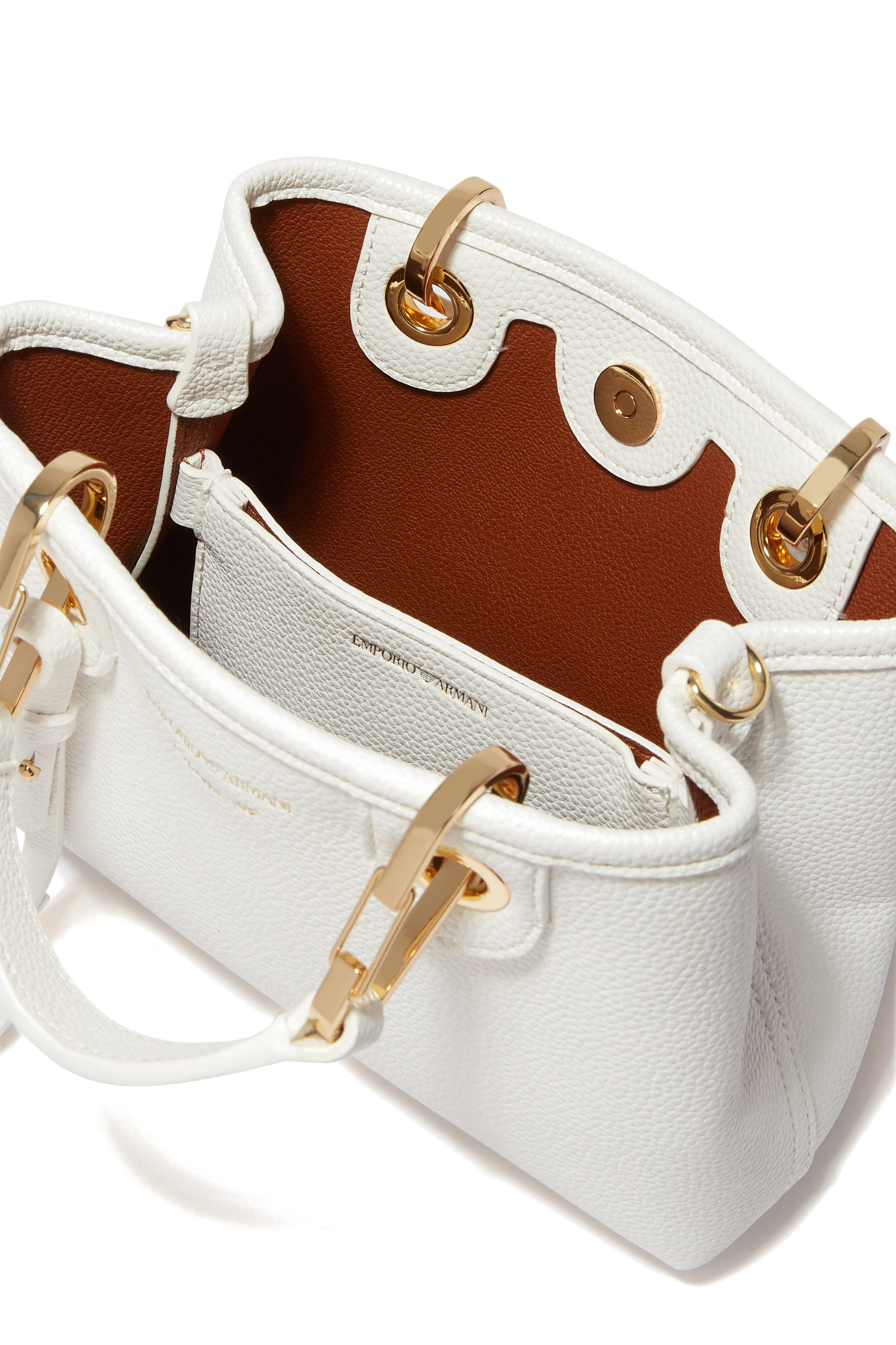 حقيبة ماي إي ايه صغيرة بنقشة جلد الغزال