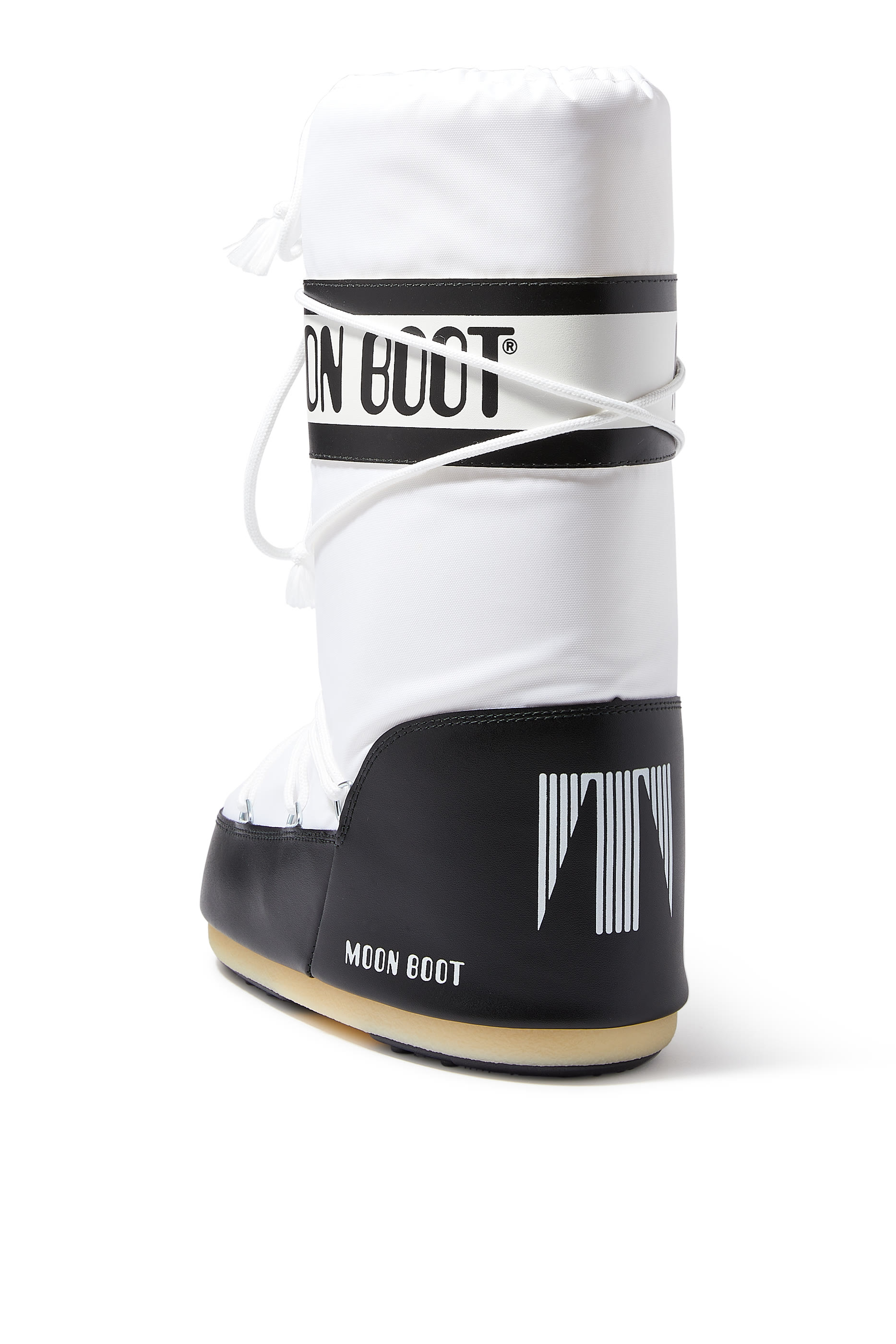 بوت ايكون بتصميم مقسم بألوان نايلون