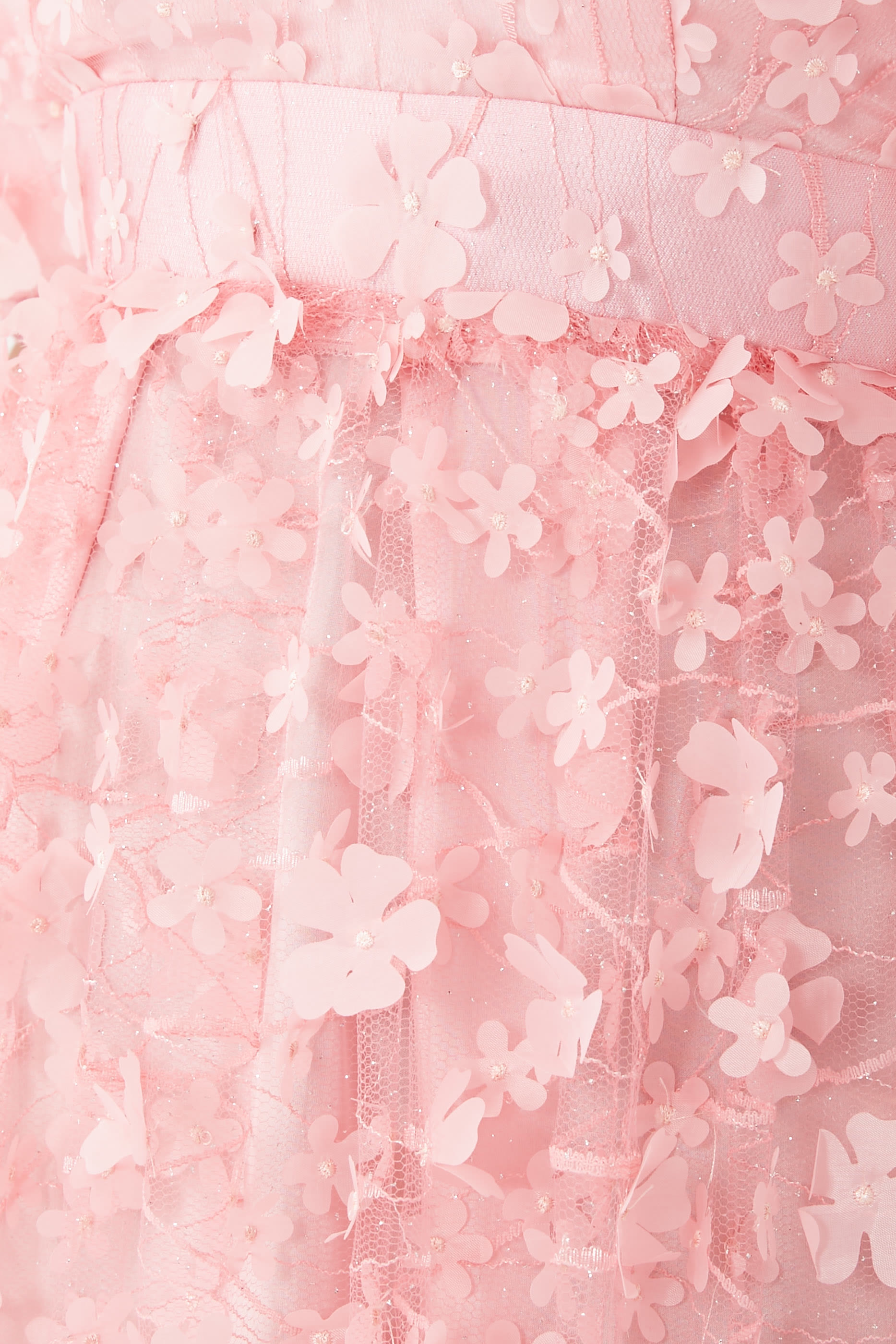 فستان سهرة جيرايا بلا حمالات بطبقة حرير