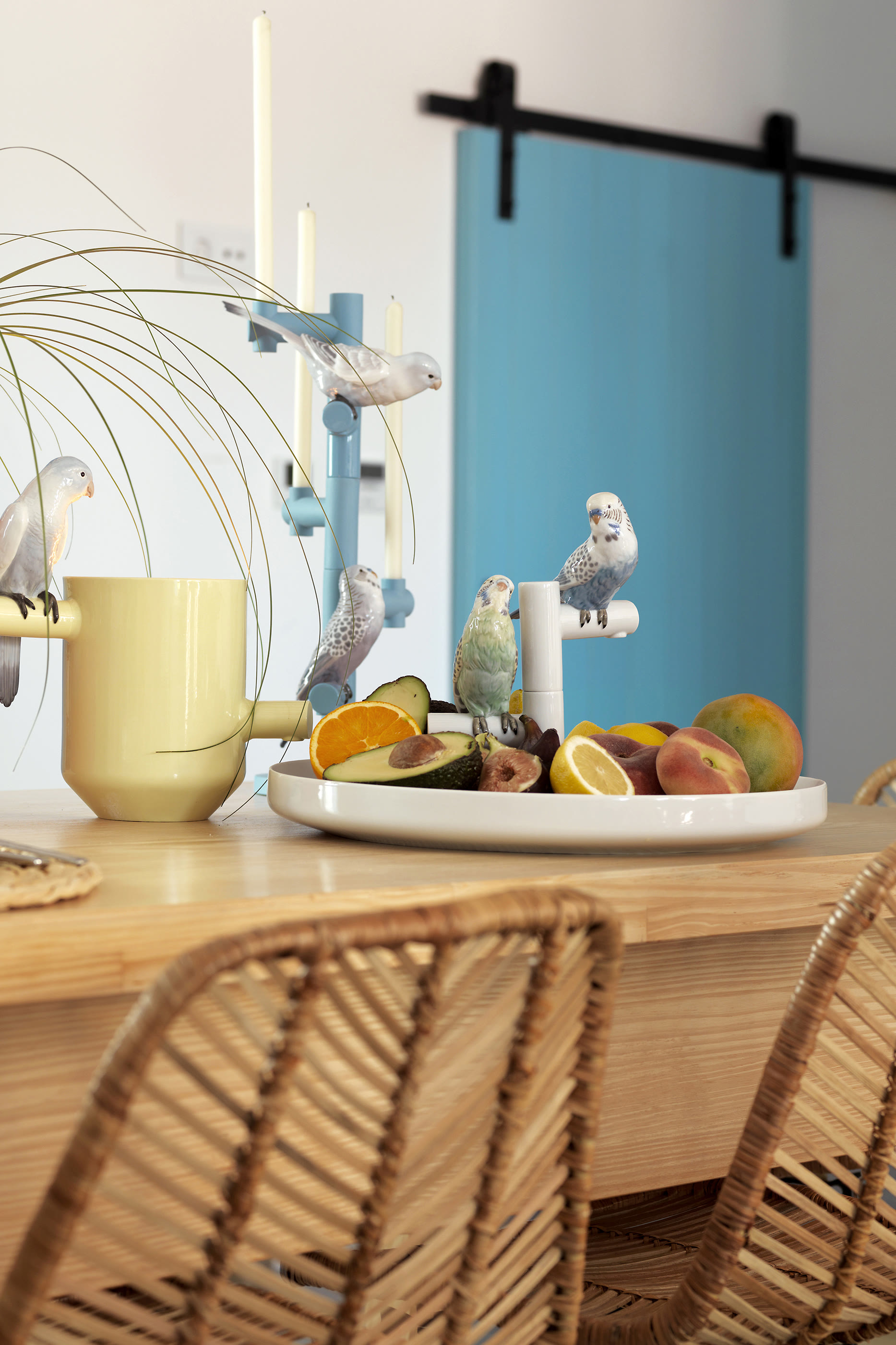 مزهرية موكب الببغاء