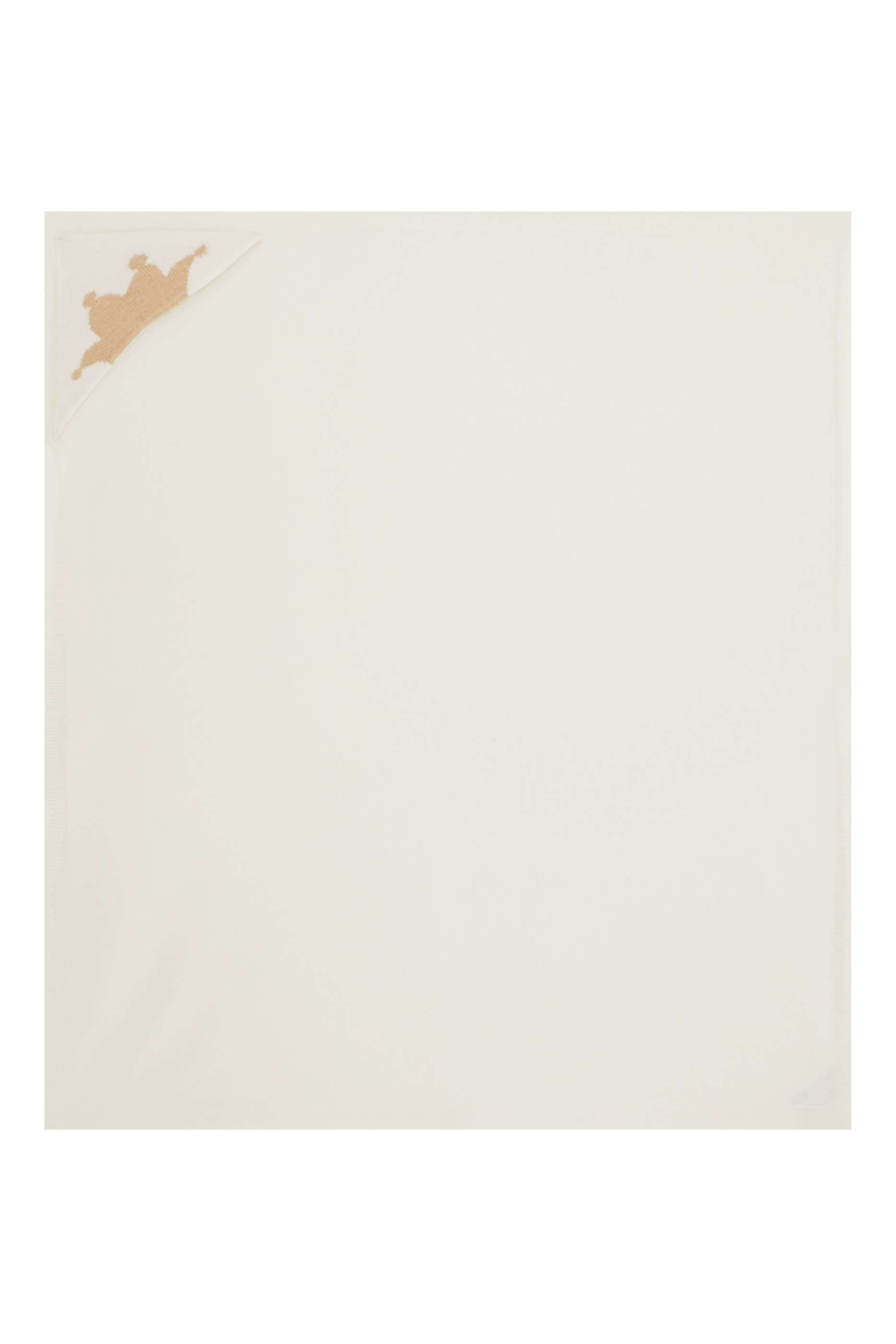 بطانية منسوجة بنقشة تاج