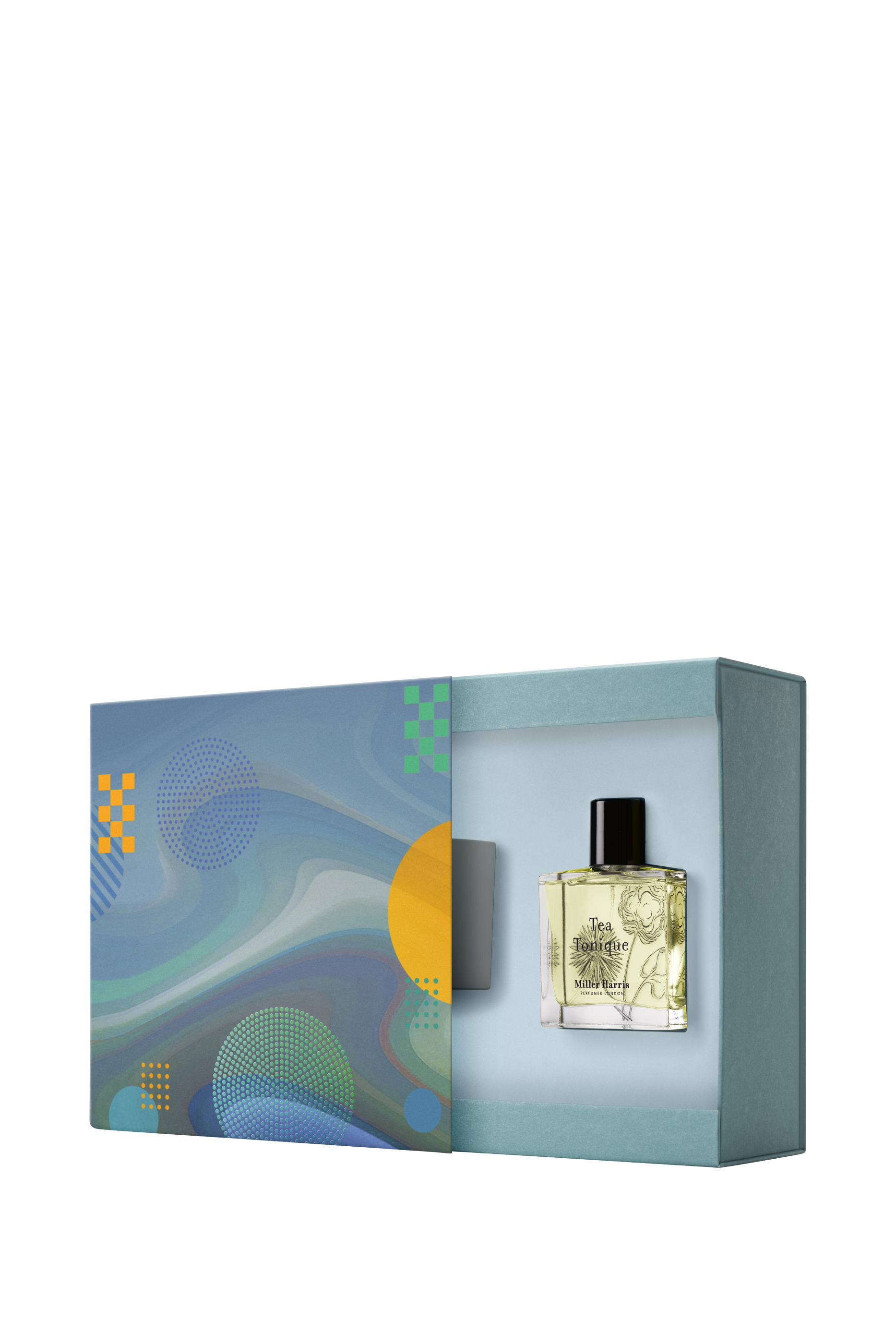 مجموعة أو دو بارفان تي تونيك وشمعة بحجم مناسب للسفر، قطعتين