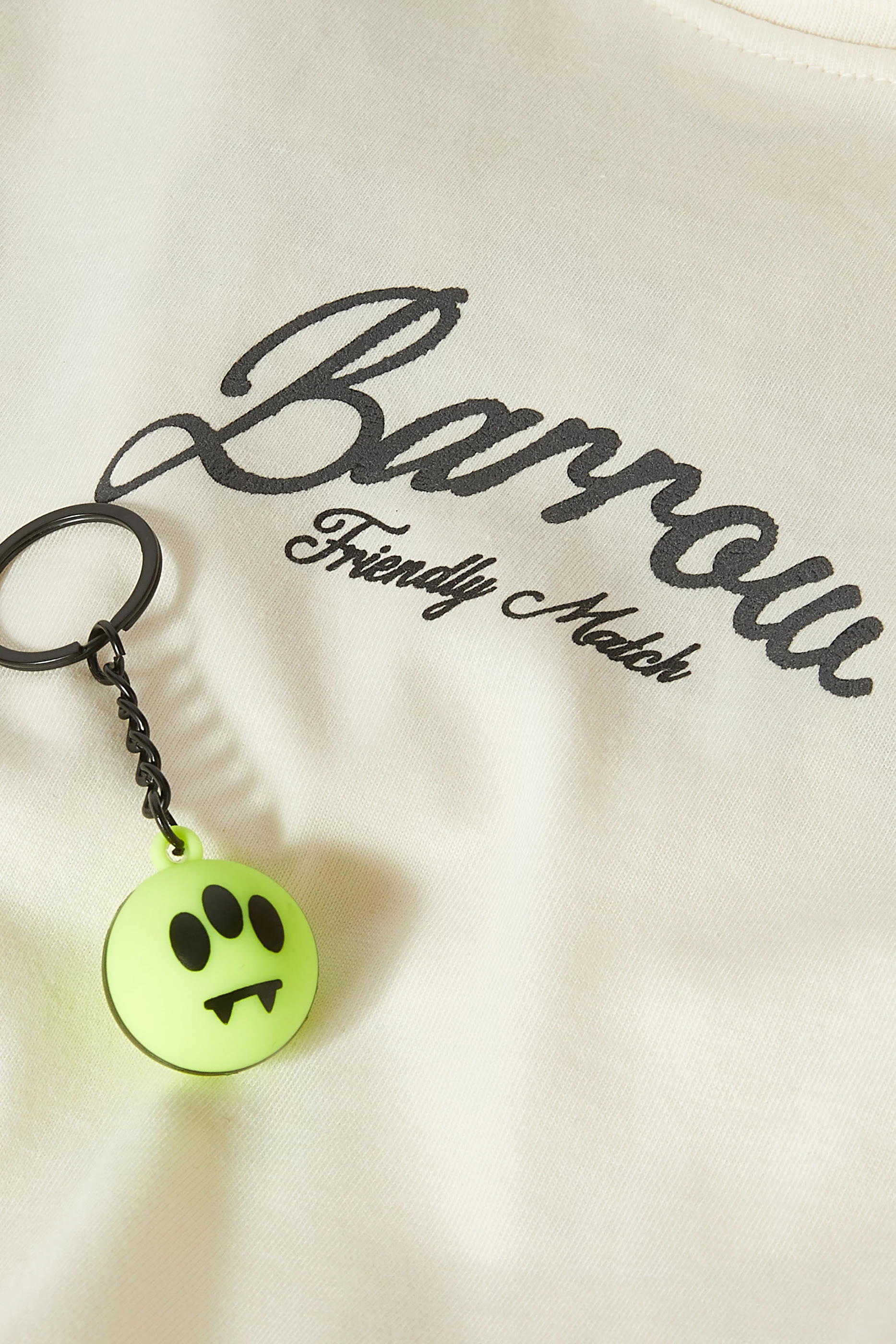 تيشيرت بشعار الماركة قطن للأطفال