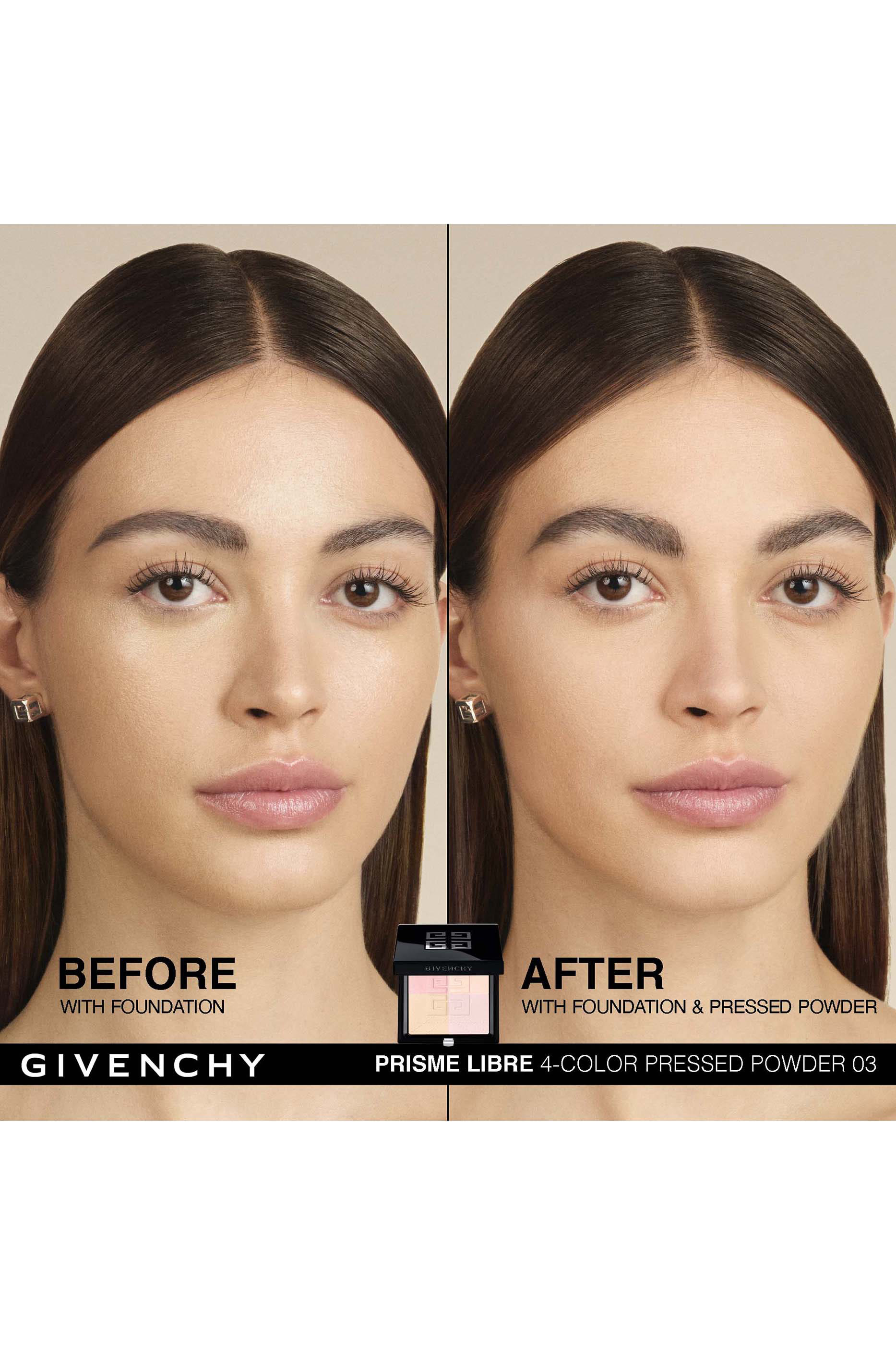 بودرة مضغوطة بريزم ليبر بأربعة ألوان