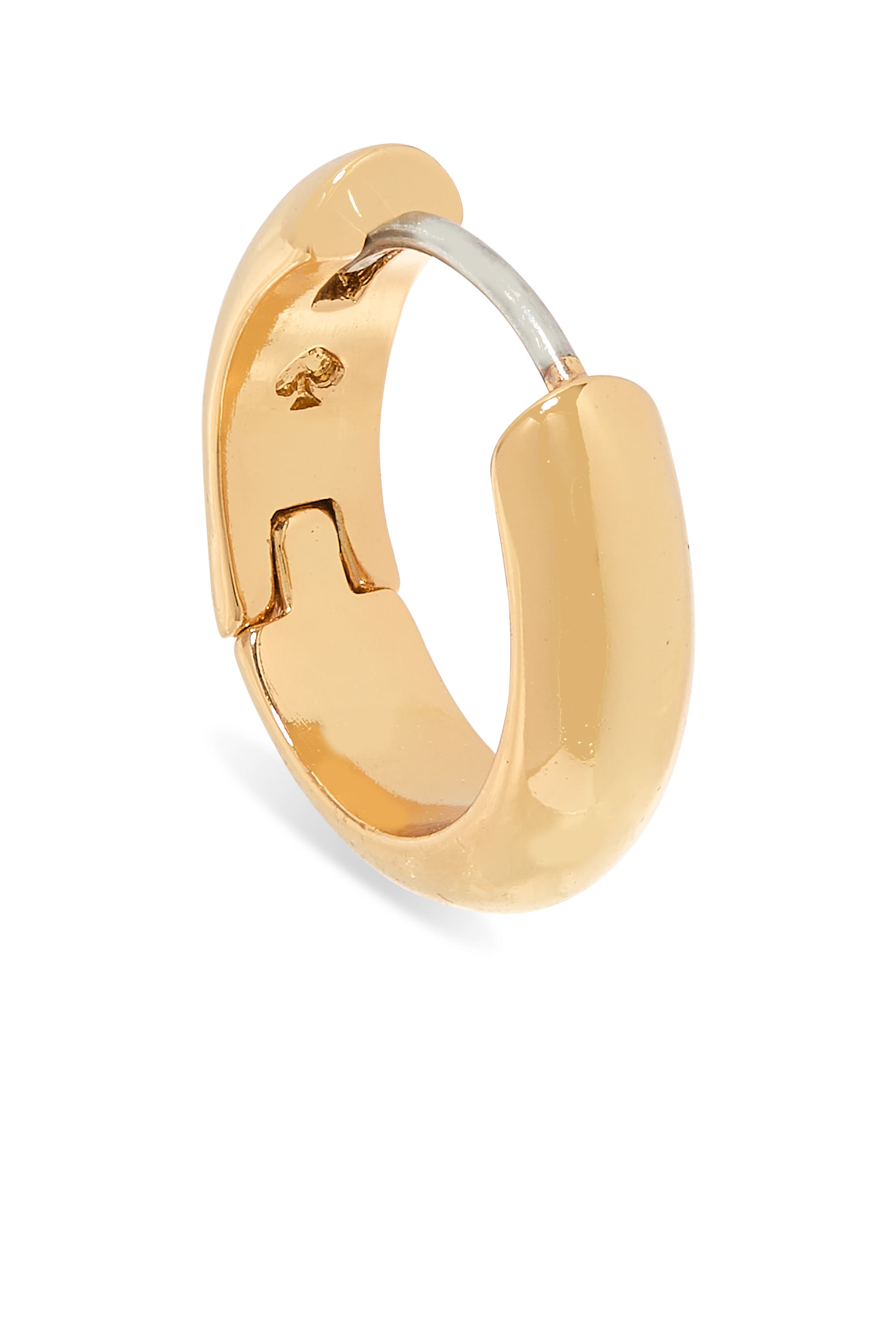 أقراط هاجي بريليانت ستايتمنتس بأحجار زركونيا مكعبة، معدن مطلي ومشابك من فولاذ صحي