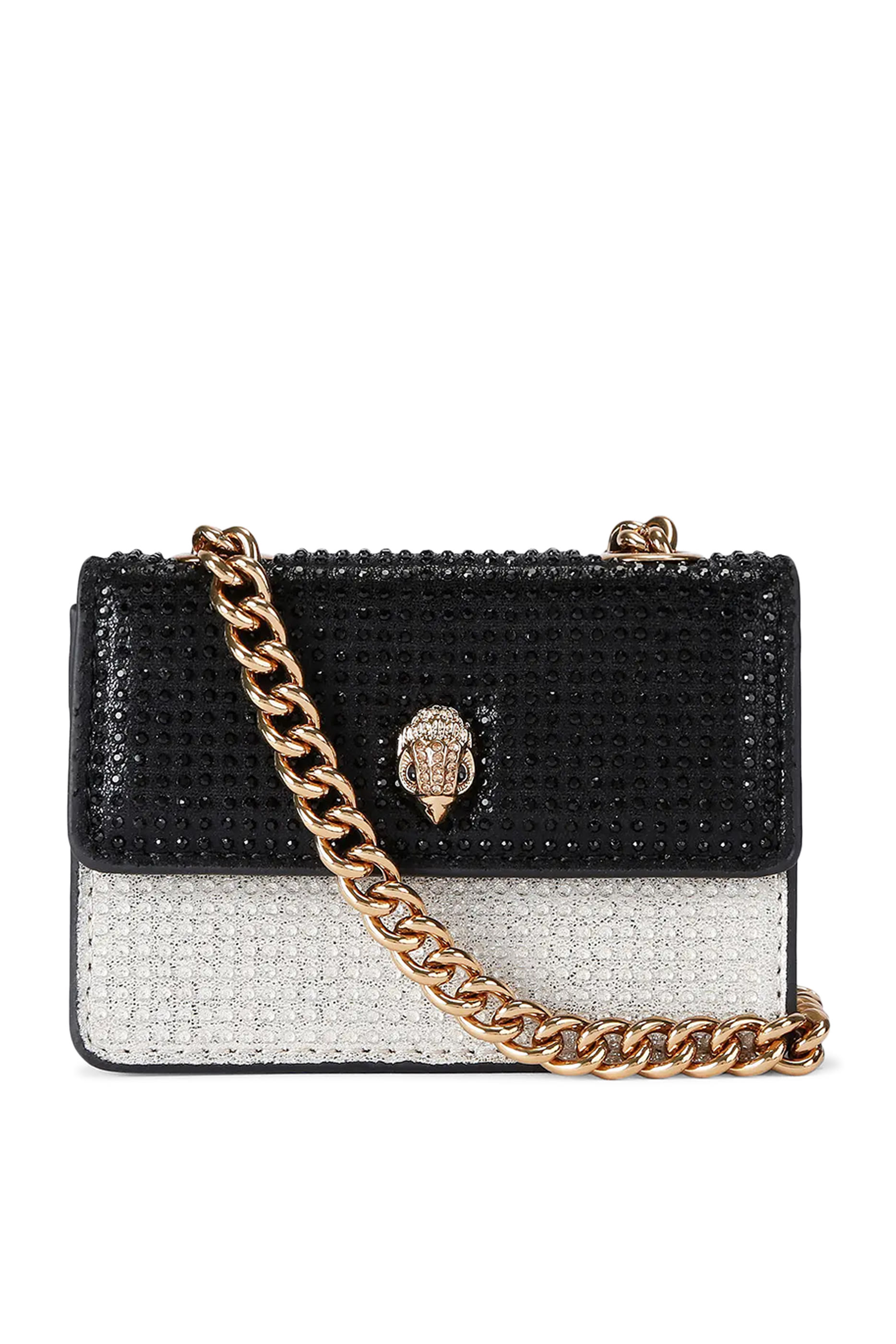 حقيبة كسنسينغتون صغيرة مرصعة بكريستال