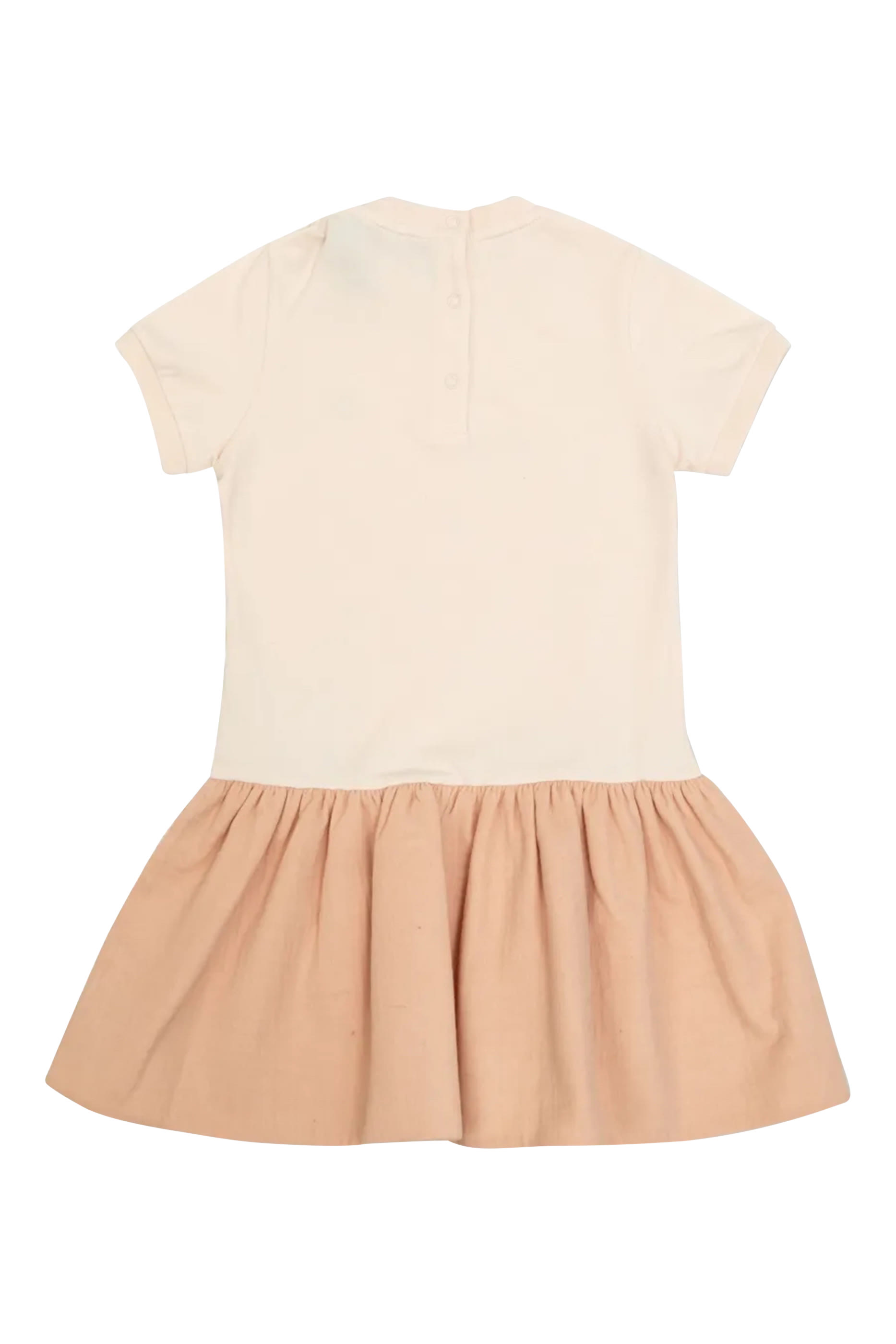 فستان برقعة شعار الماركة للأطفال