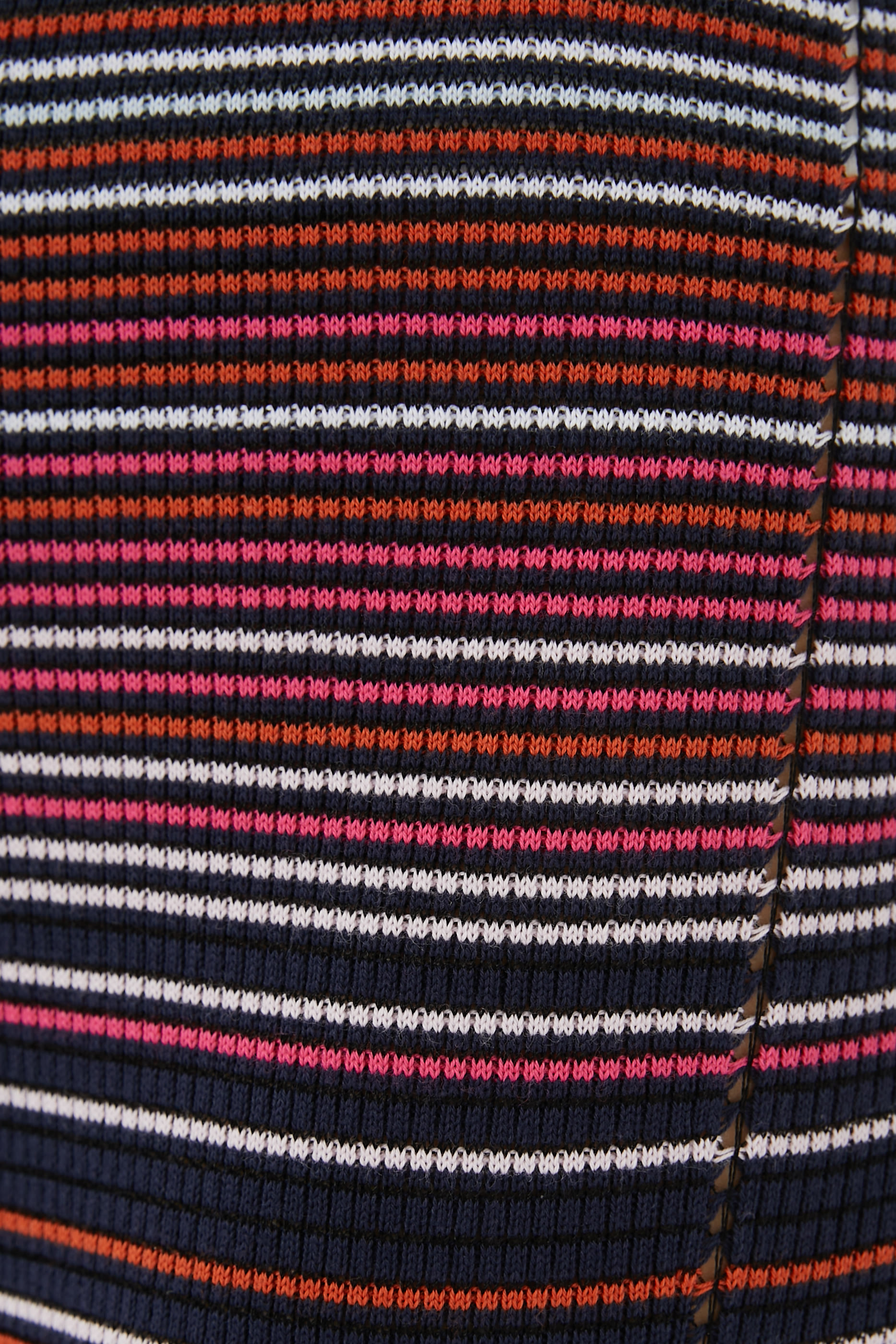 بنطال منسوج بحافة واسعة قطن