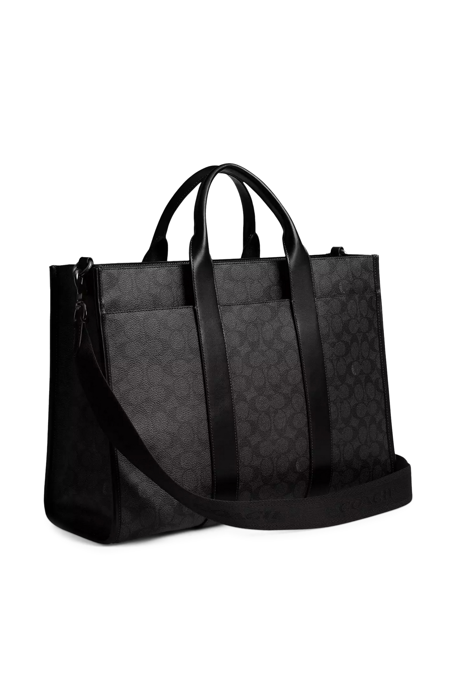 حقيبة يد ويسلي قماش قنب محفور بشعار الماركة