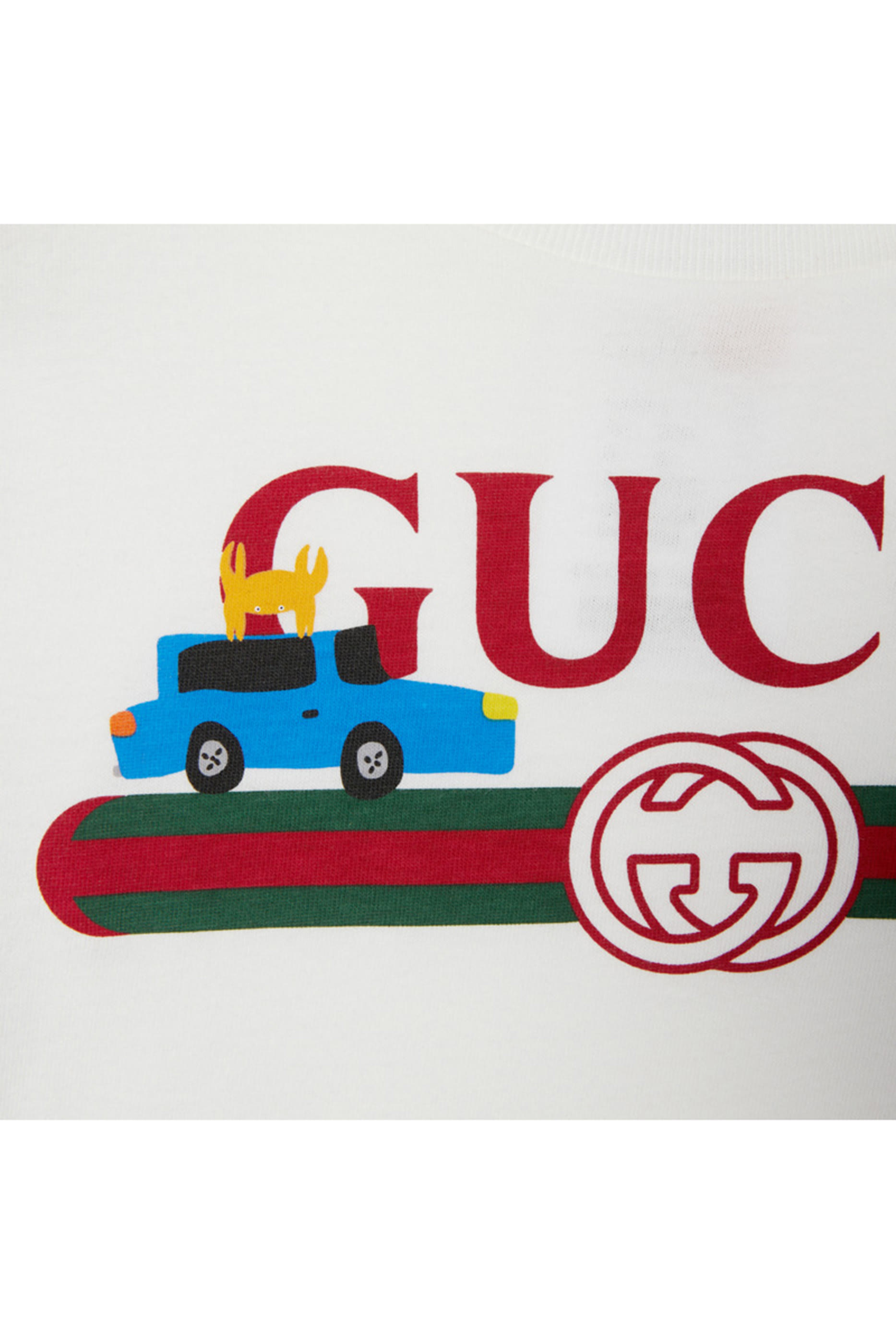 تيشيرت بنقشة قطن للأطفال